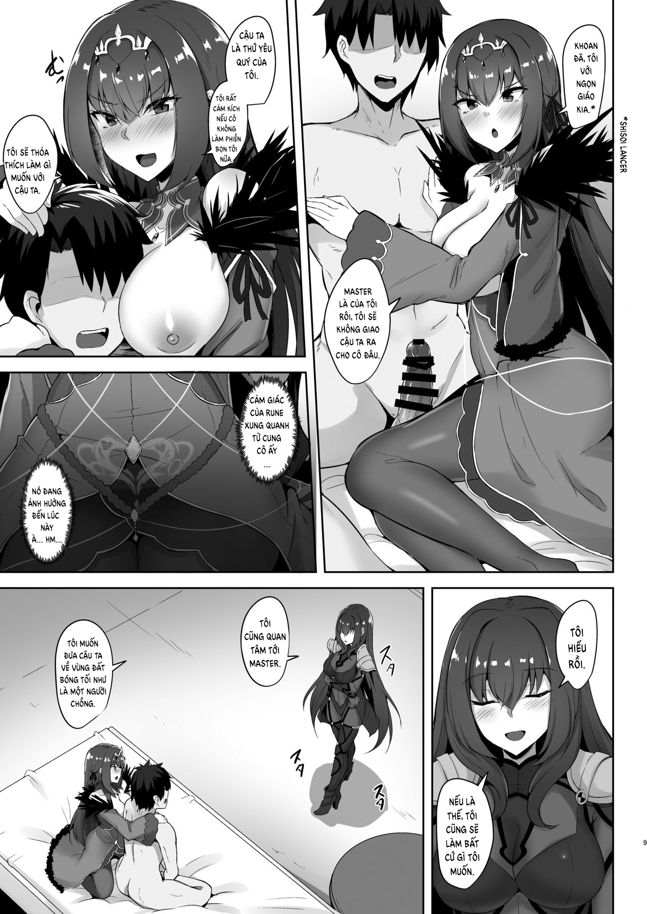 Đọc truyện hentai Scathach Shishou to Skadi-sama wa Ai ga Hoshii - Chap 2 [Gudao x Skadi x Scathach]