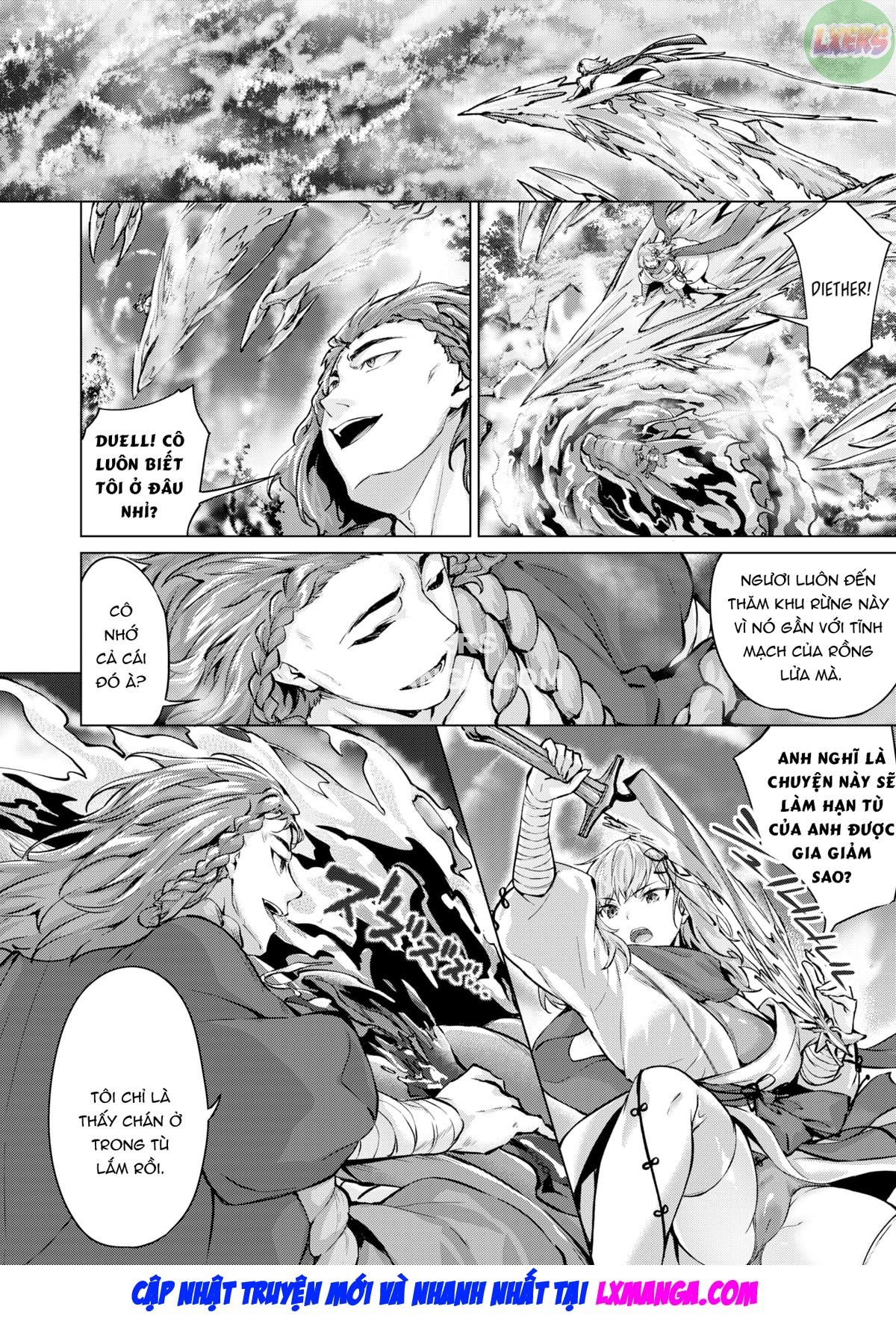 Đọc truyện hentai Drache Freund ~Bạn đồng hành của rồng~ - Chap 3 | Cat-Eared Whip-Wielder