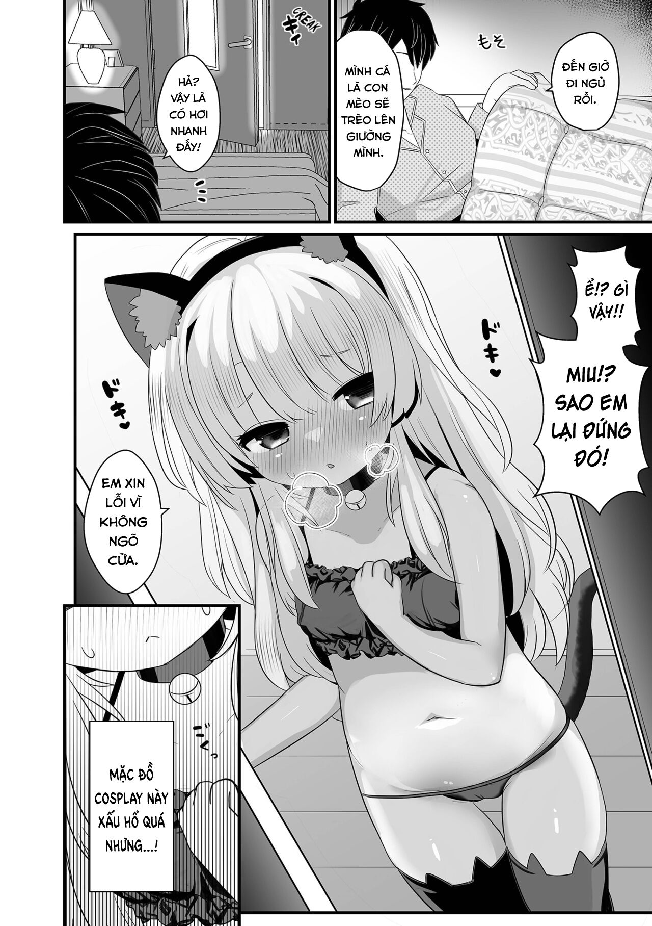 Đọc truyện hentai Bé mèo giận dỗi - Oneshot