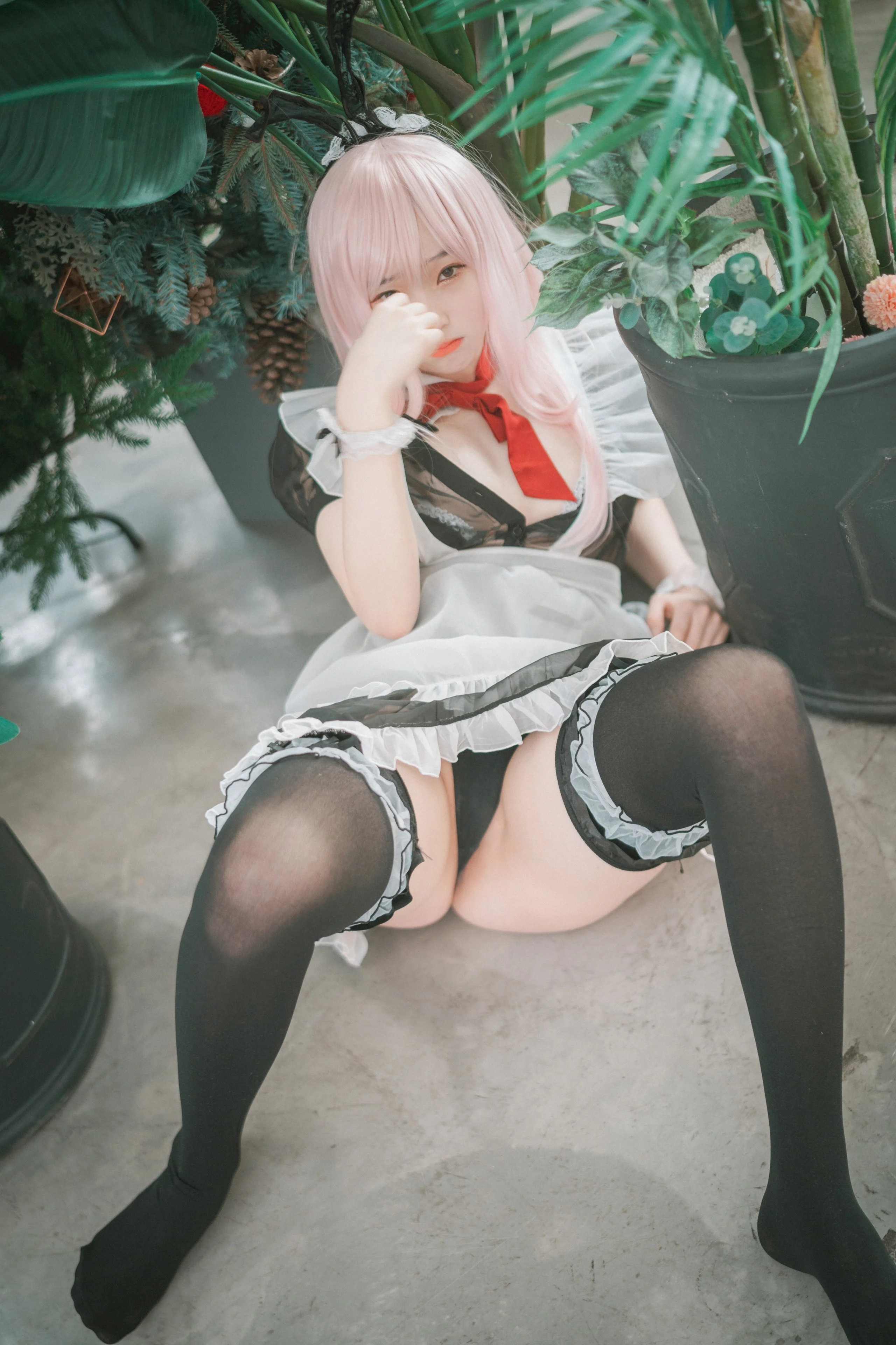 Đọc truyện hentai Tuyển tập Albums siêu phẩm Cosplay - Chap 768 - [DJAWA] Bambi - Sheer Bunny Maid