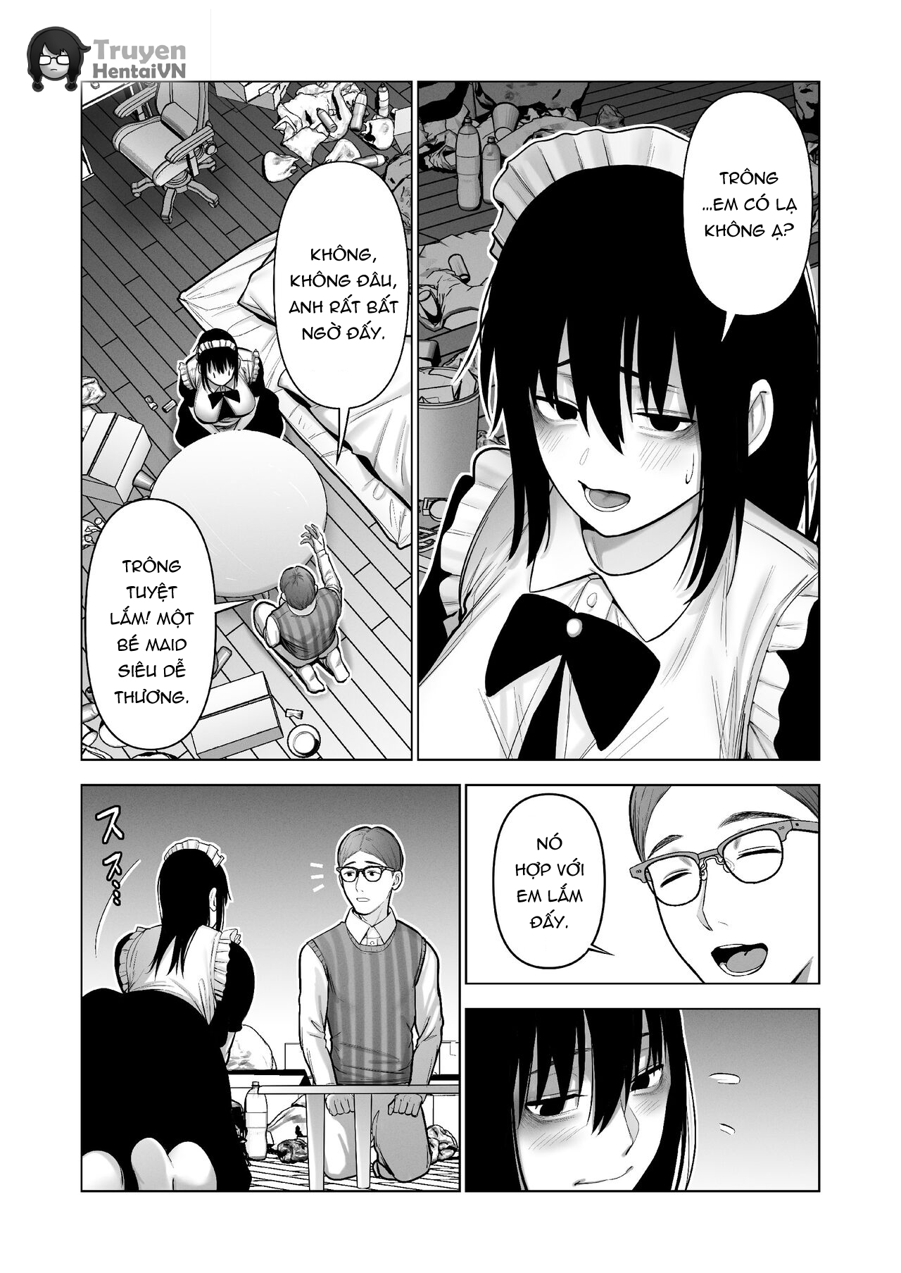 Đọc truyện hentai Bị cuốn vào hikikomori - Oneshot