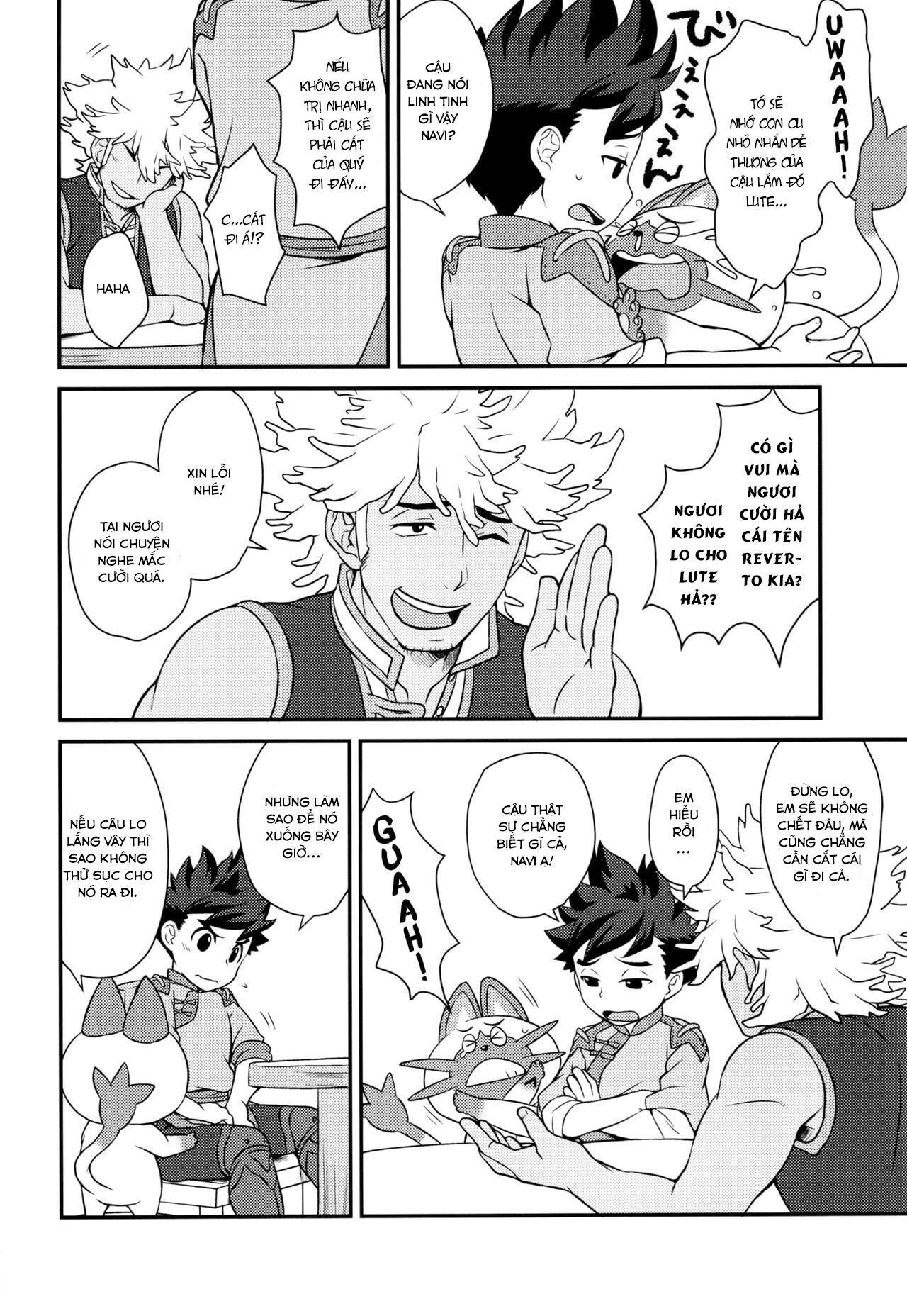 Đọc truyện hentai Tadashii Kizuna no Awasekata (Monster Hunter) - Oneshot