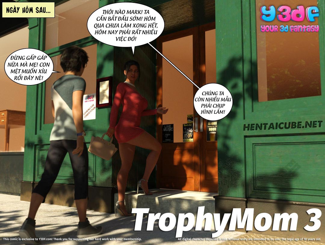 Đọc truyện hentai Trophy Mom - Chap 3A