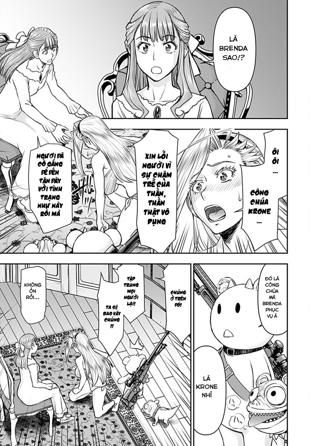 Đọc truyện hentai Xạ thủ mềm mại của Nữ chiến binh - Chap 17