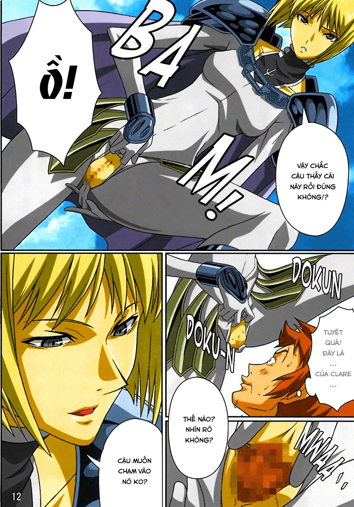 Đọc truyện hentai Industrial (Claymore) - Oneshot