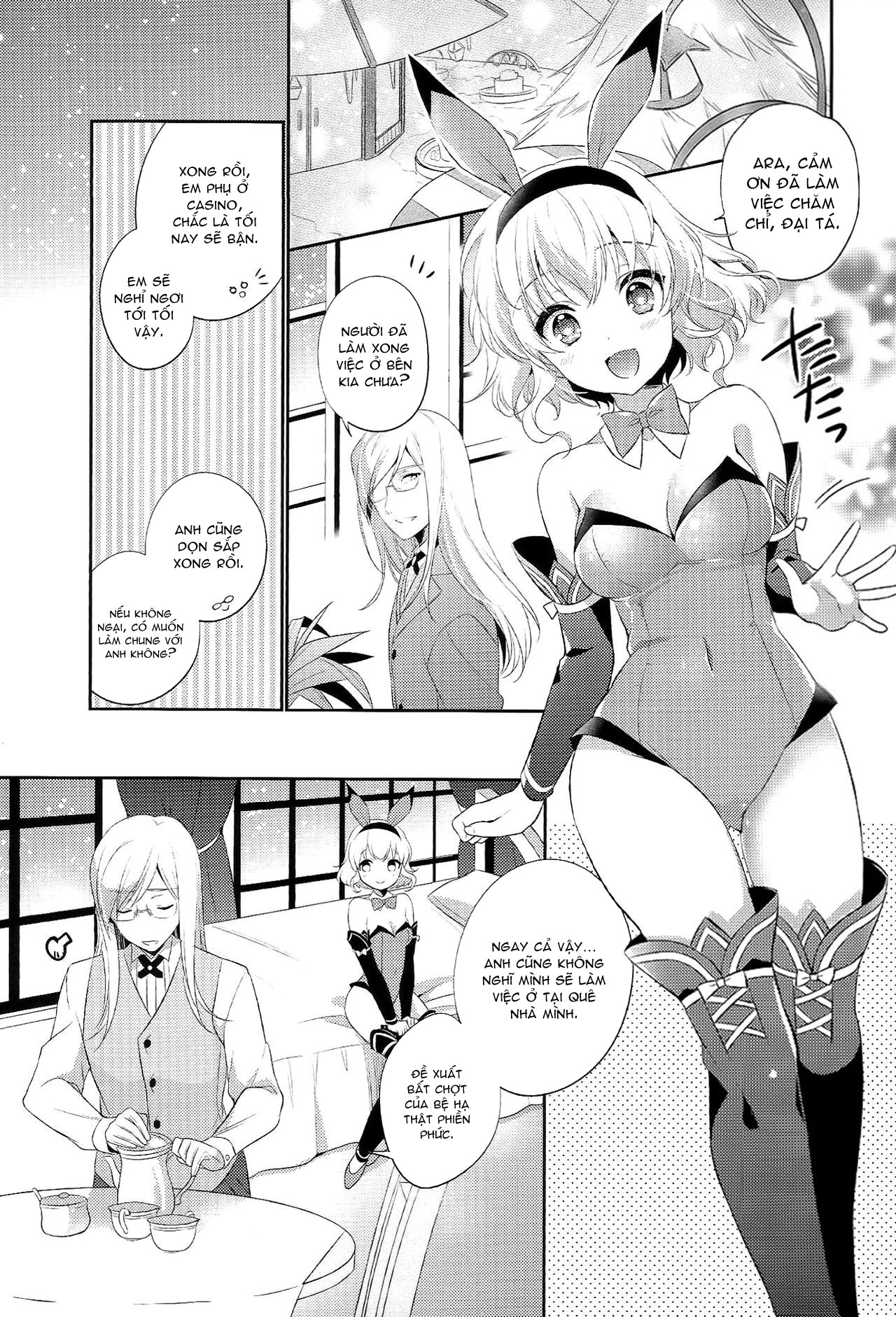 Đọc truyện hentai Bé thỏ dễ thương là em - Oneshot