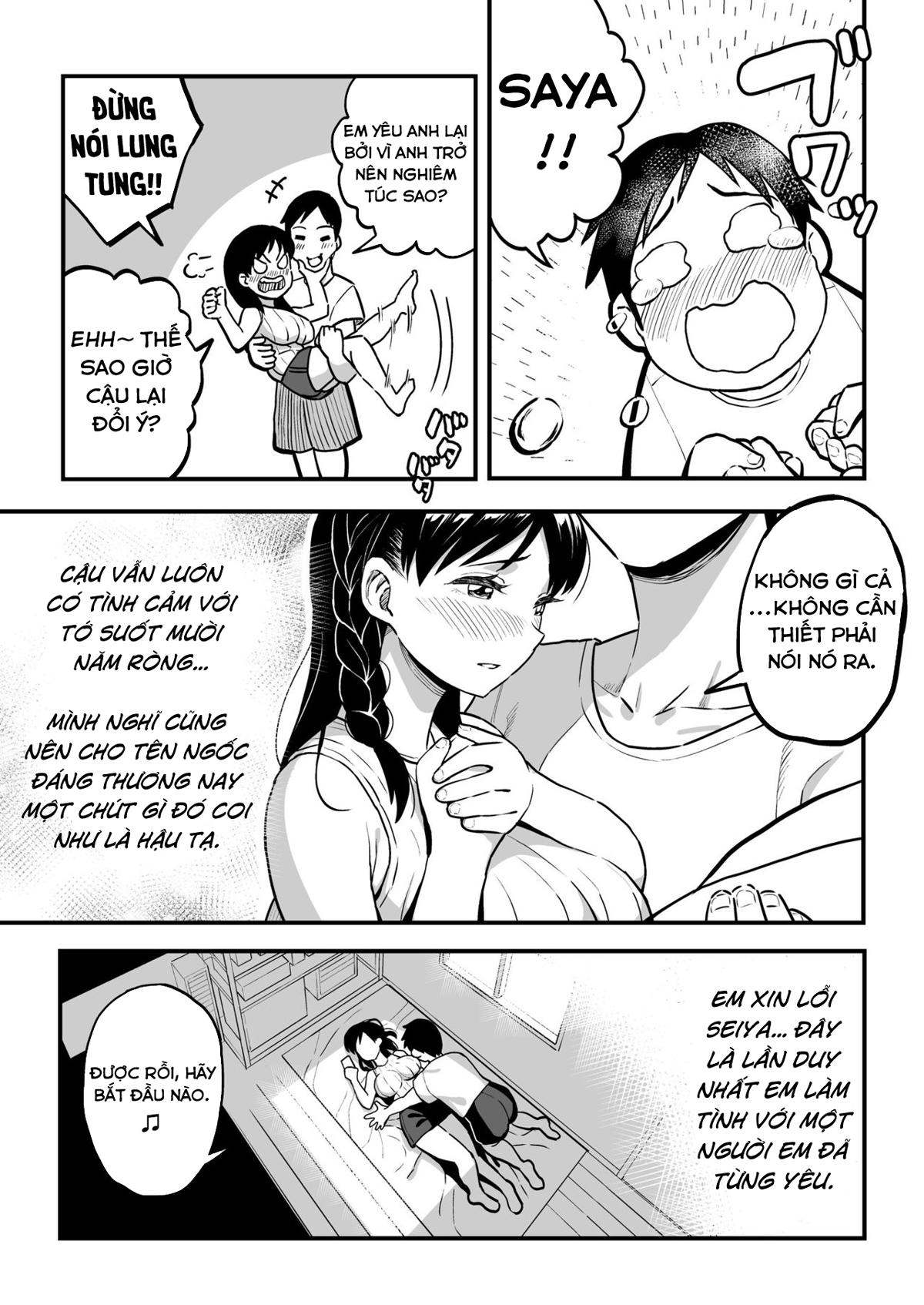 Đọc truyện hentai Tháng 8, 10 Năm Sau, Với Cậu. - Chap 2