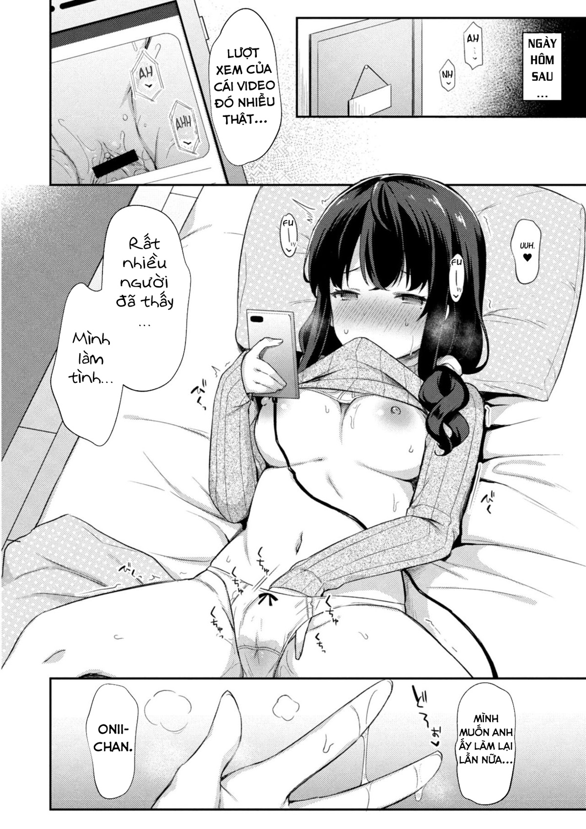 Đọc truyện hentai Sự cám dỗ của em gái nhỏ tôi - Chap 4: Airi và Onii-chan!