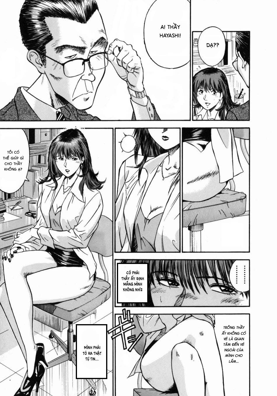 Đọc truyện hentai Nữ giáo viên Rieka - Chap 4