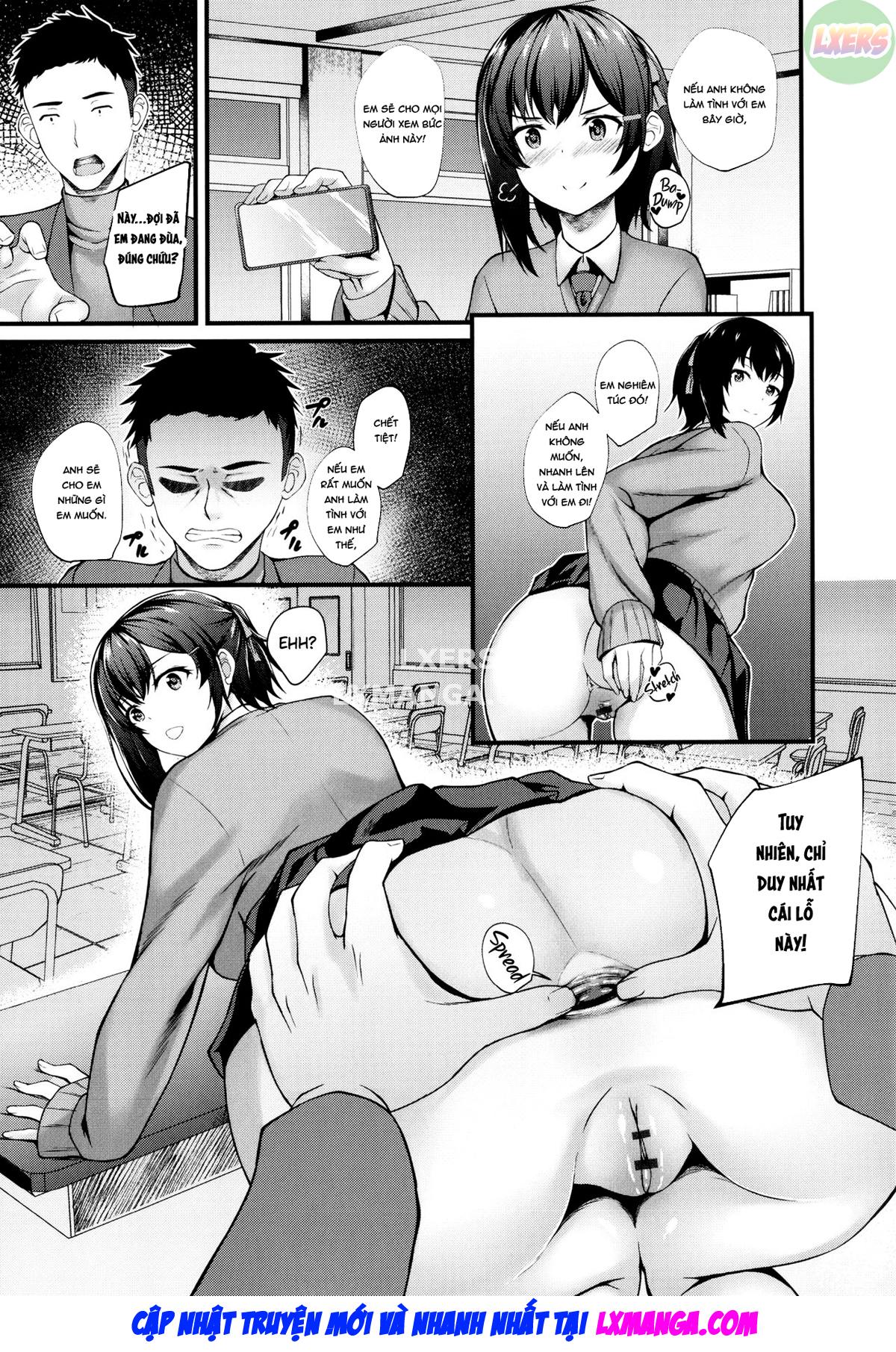 Đọc truyện hentai JK hậu môn - Chap 1