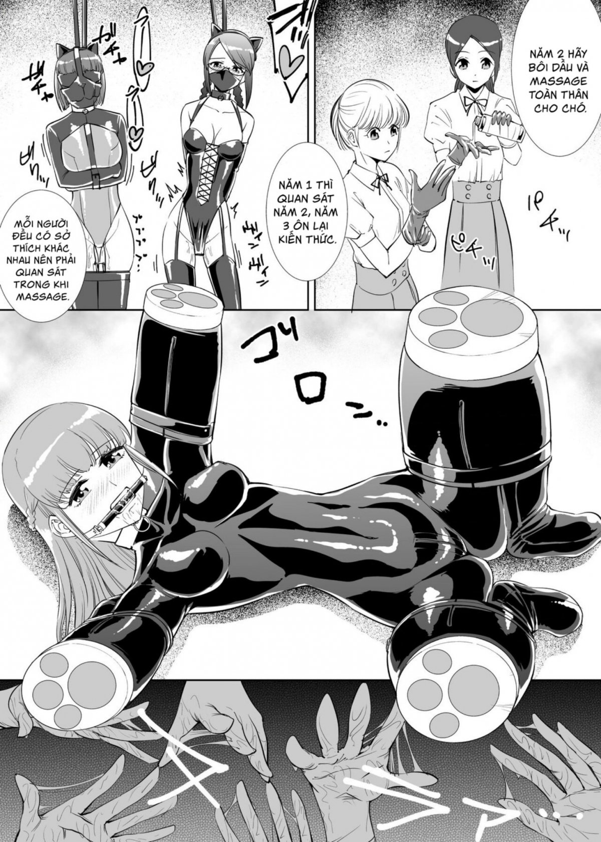 Đọc truyện hentai Câu lạc bộ chó của trường nữ sinh Rouran - Oneshot