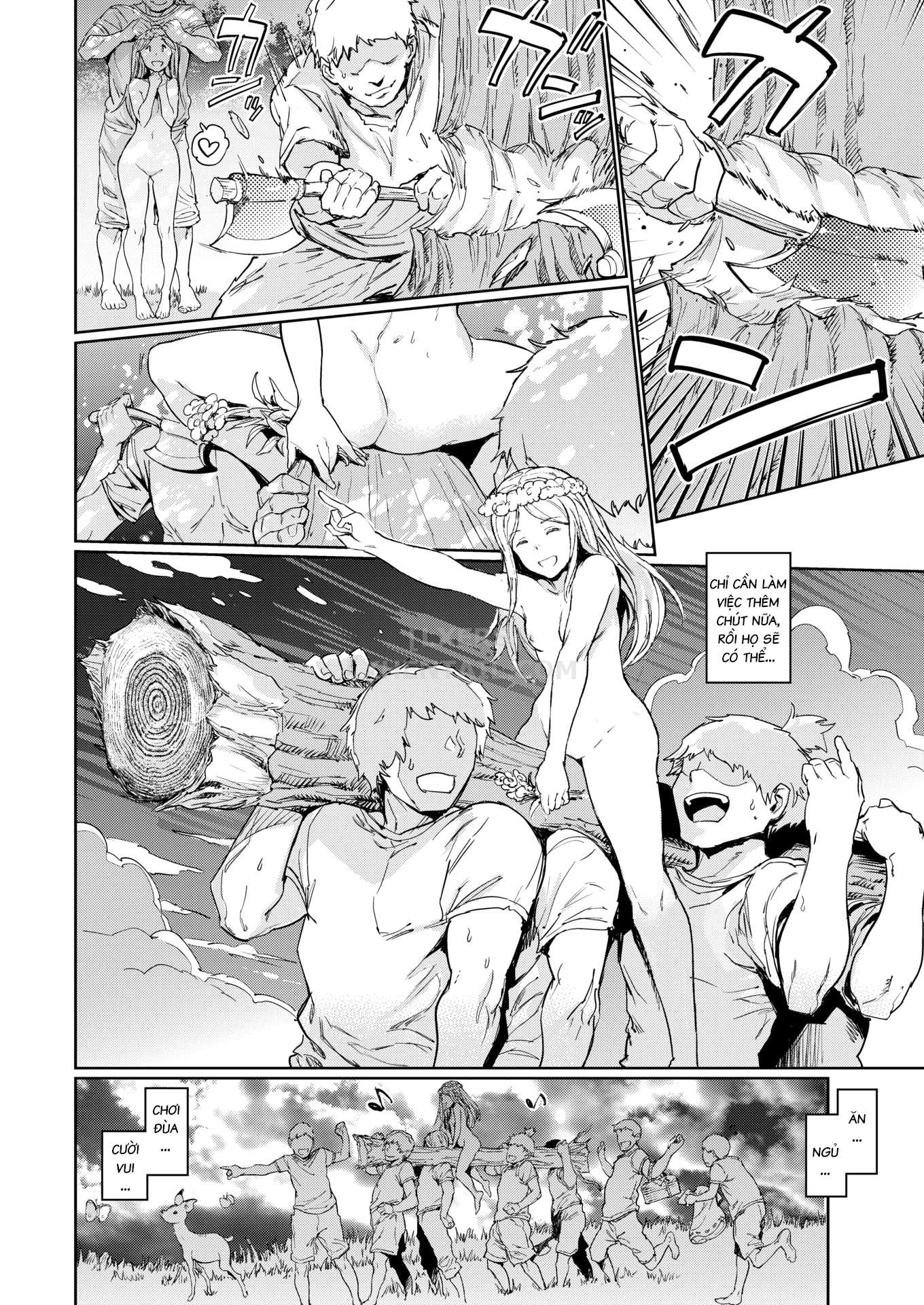 Đọc truyện hentai A Small Home in a Big Forest - Oneshot