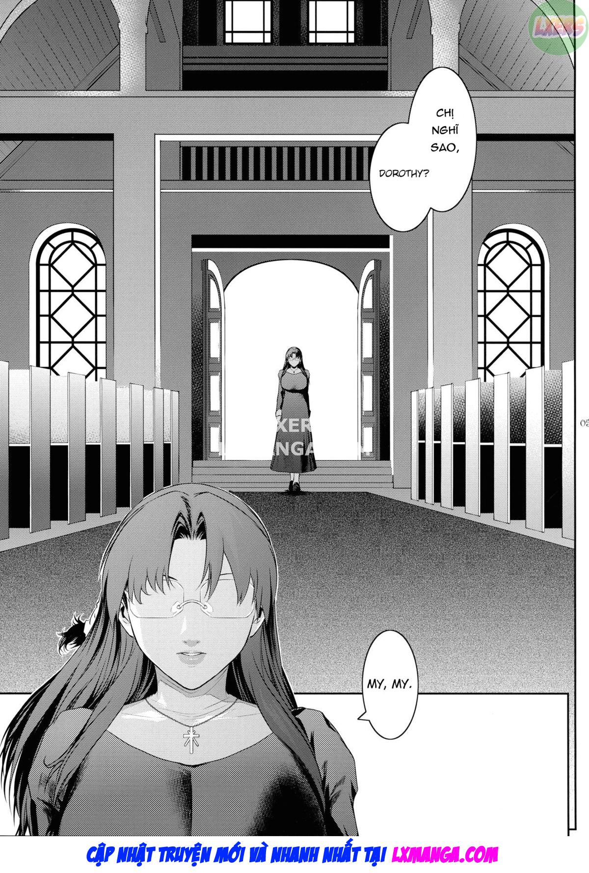Đọc truyện hentai Kyoukai. - Chap 6