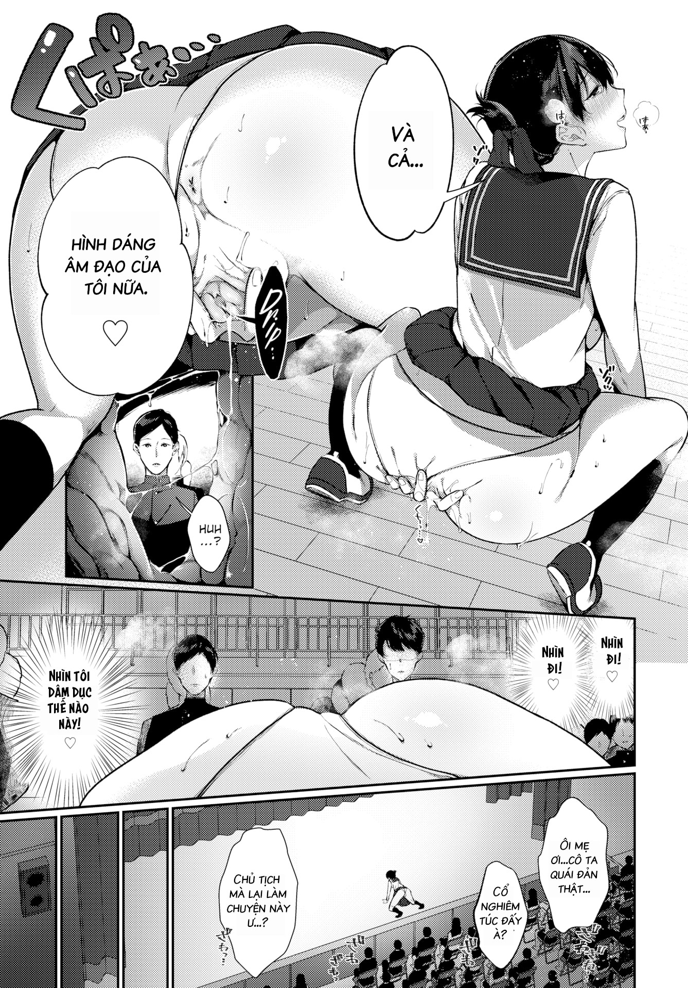 Đọc truyện hentai Henai Binetsu - Chap 3 - The Student Council Presidents Fantasy Trip!