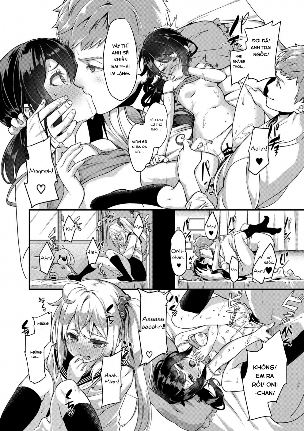 Đọc truyện hentai Thụ tinh cho em gái. - Chap 2: Mần thịt Tsukimiya Mirai