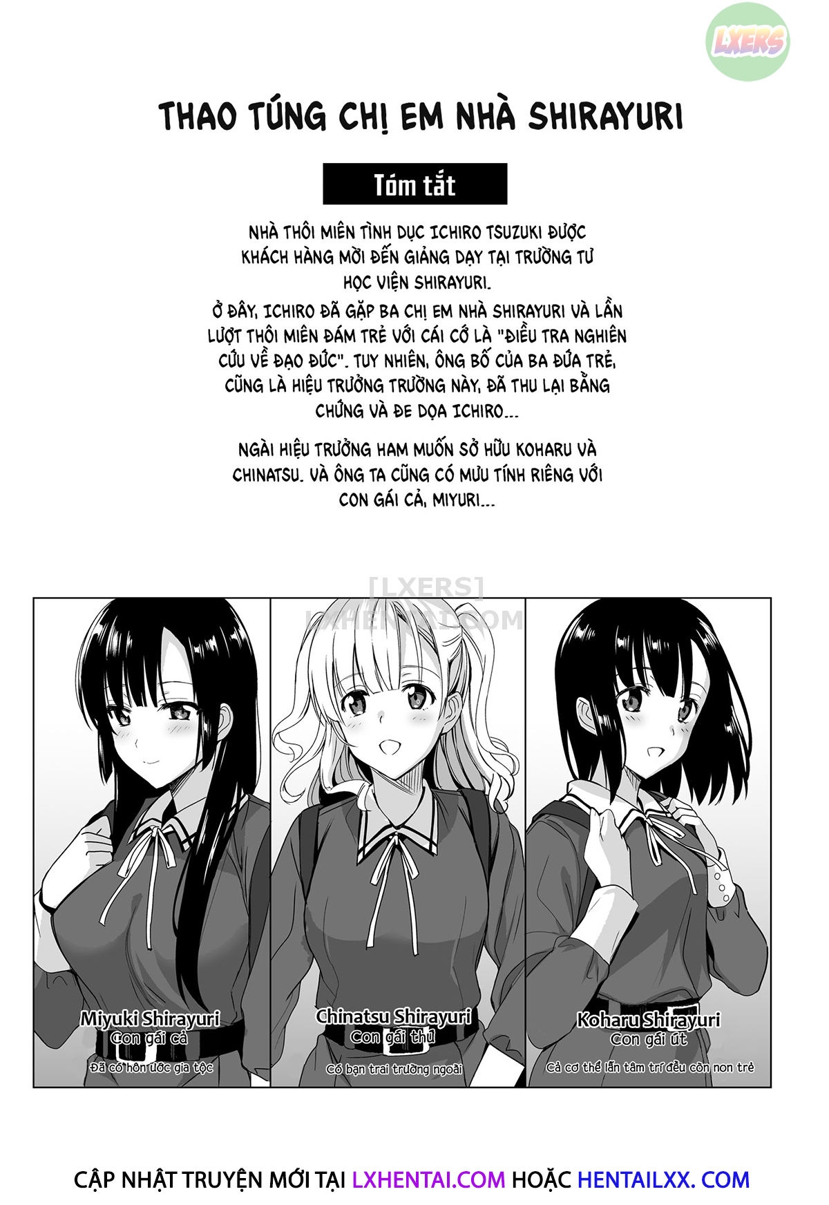 Đọc truyện hentai Shirayuri Sisters Capture - Chap 3