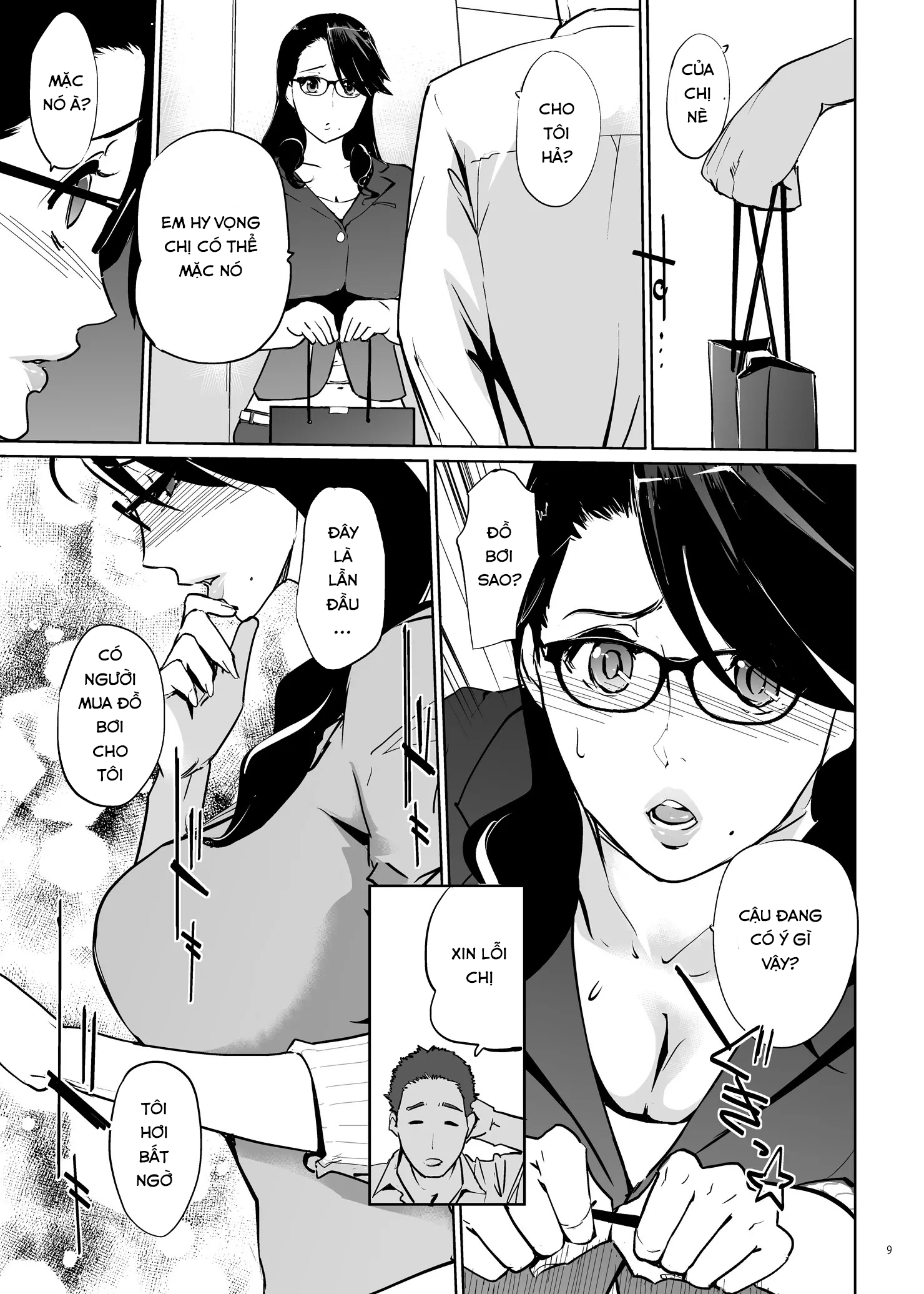 Đọc truyện hentai NTR Midnight Pool - Chap 1