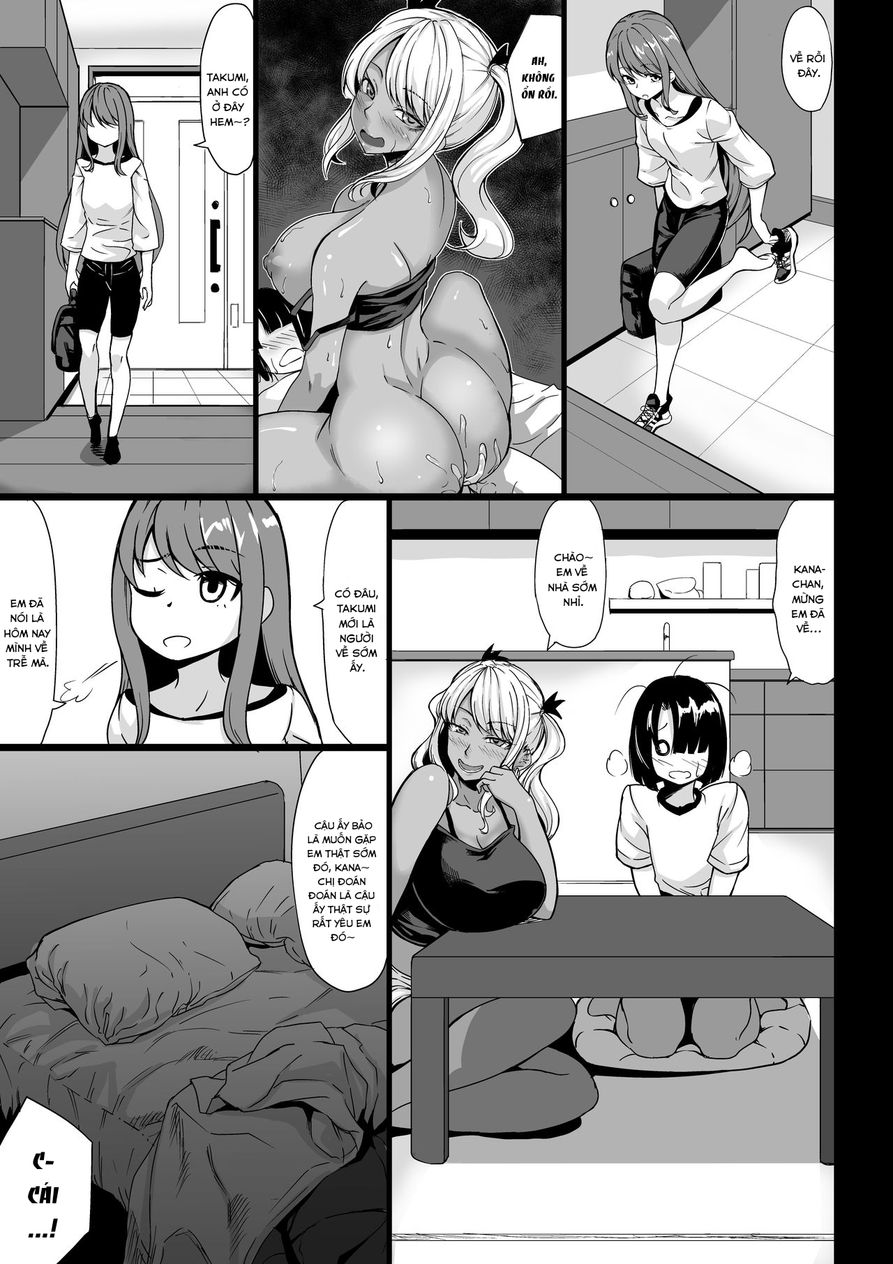 Đọc truyện hentai Bạn thích ở bên cô bạn gái ngực lép, hay là một onee-san da ngăm ngực khủng? - Oneshot