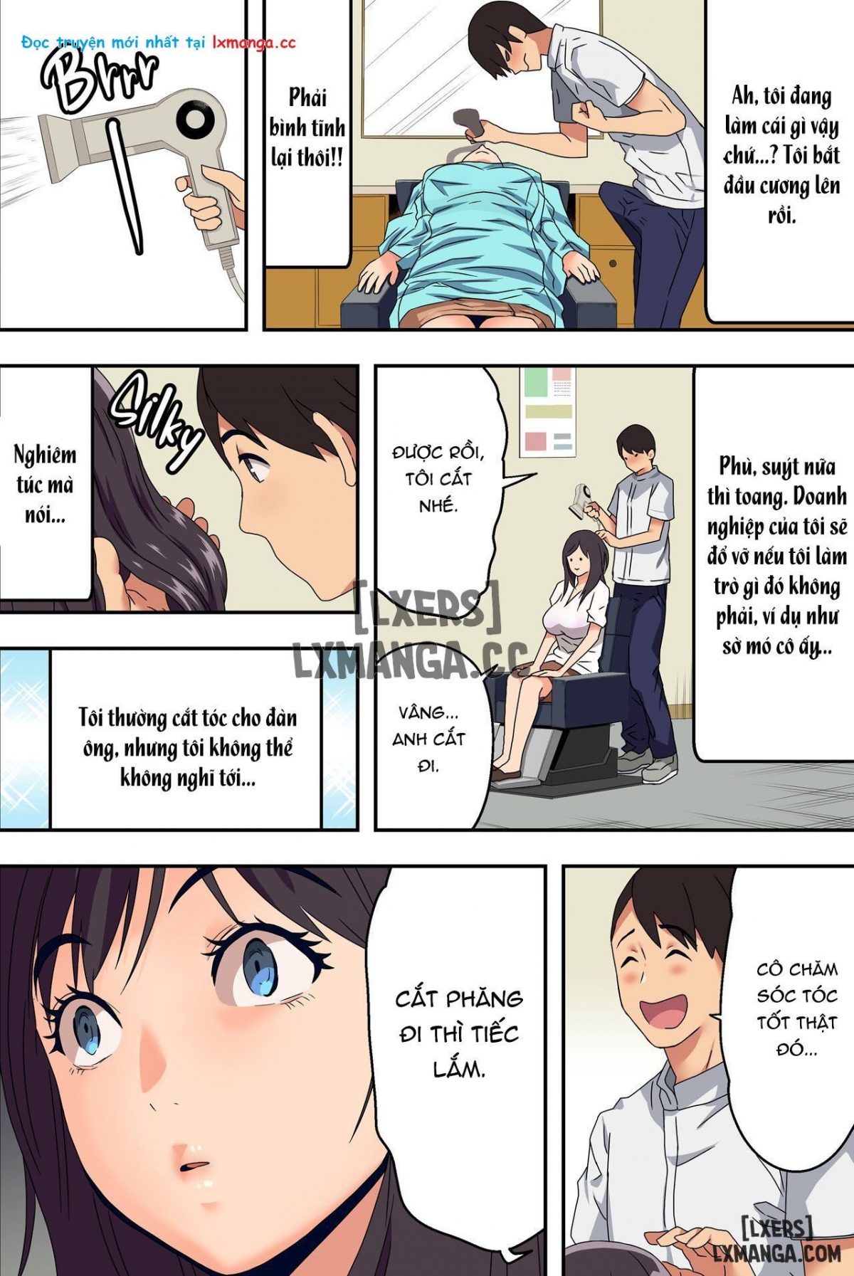 Đọc truyện hentai Barber Shop Fuck - Oneshot