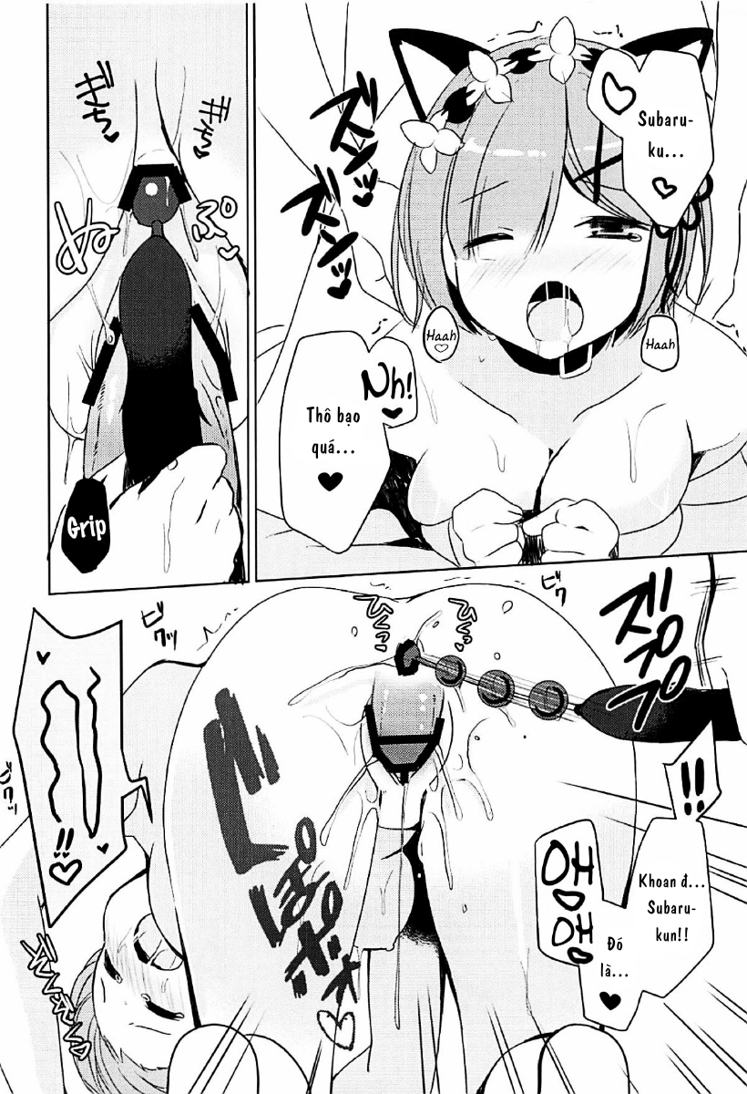 Đọc truyện hentai Em Là Chú Mèo Dâm Đãng Của Anh ! (Re: Zero Kara Hajimeru Isekai Seikatsu) - Oneshot
