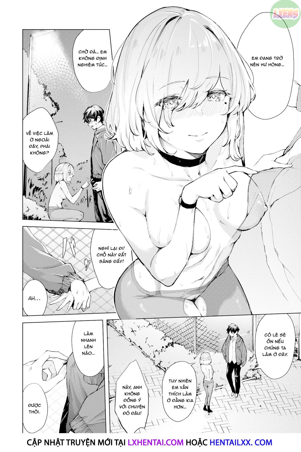 Đọc truyện hentai Khi bạn có cô người yêu thích phô dâm - Oneshot