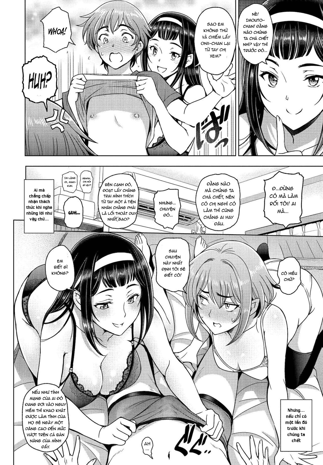 Đọc truyện hentai Imouto to Senpai to - Oneshot