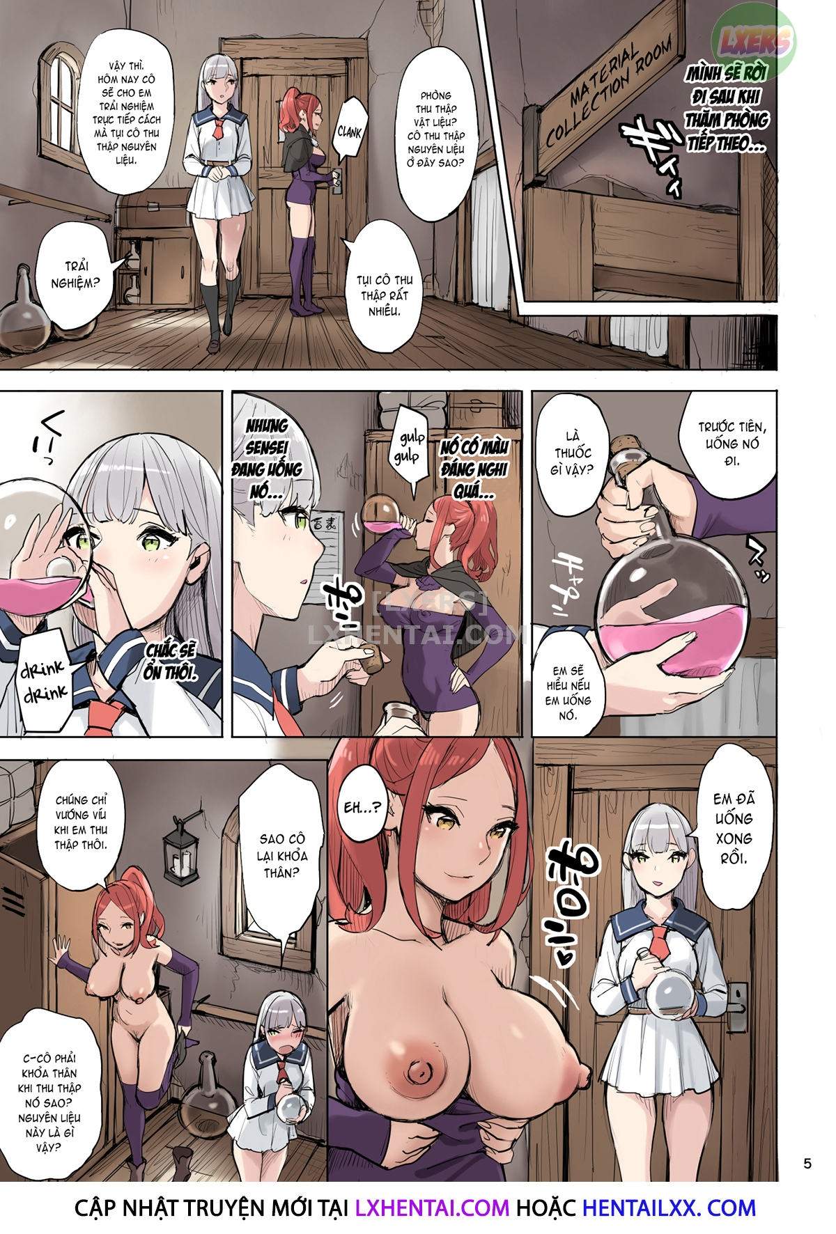 Đọc truyện hentai Mahouyaku No Zairyou - Oneshot