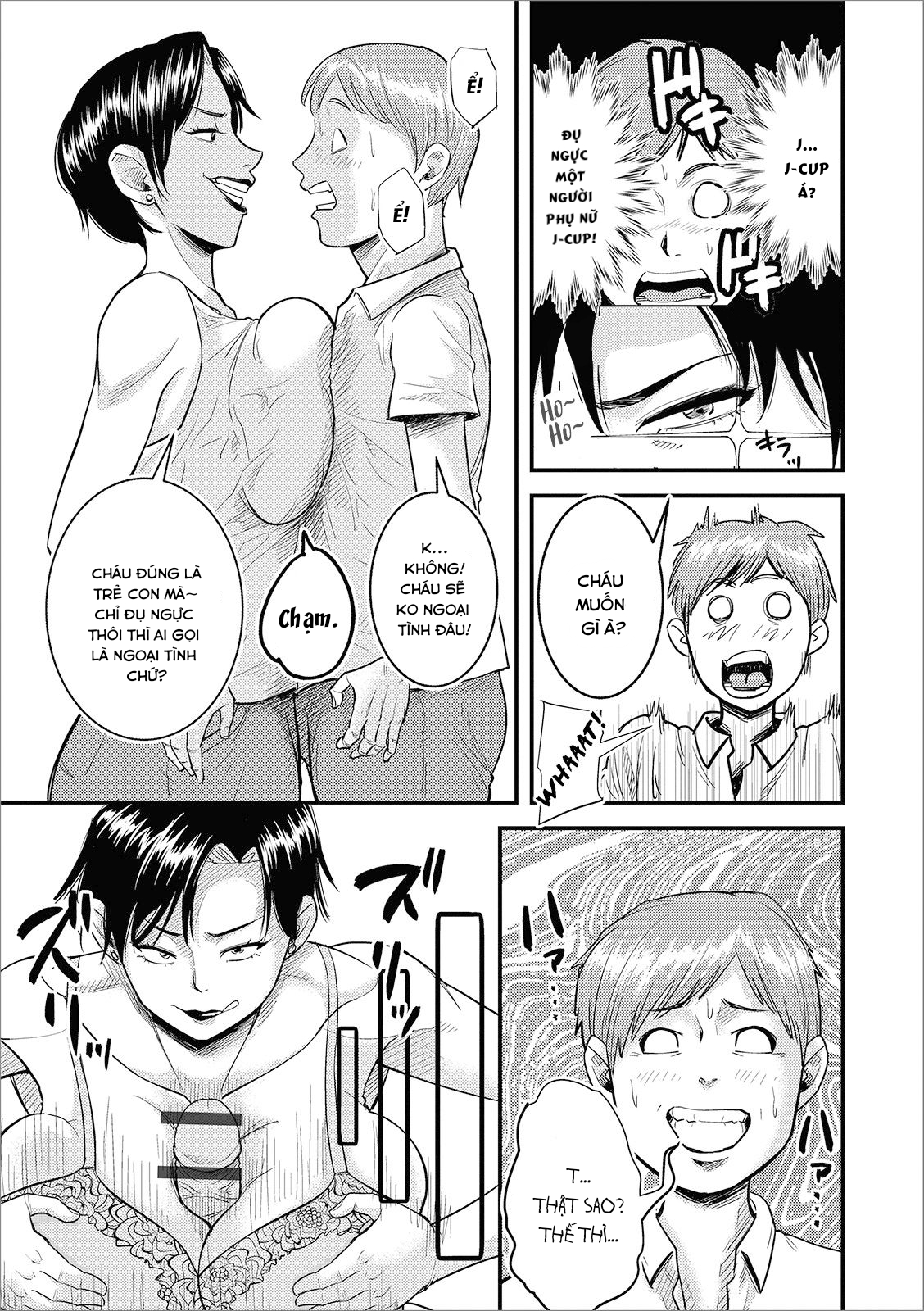 Đọc truyện hentai Bà dì khiêu gợi của tôi - Oneshot