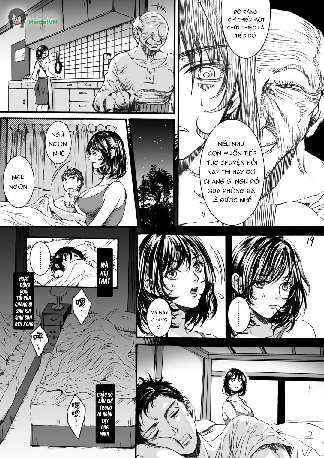 Đọc truyện hentai Tắm cho lão già dâm dục - Oneshot