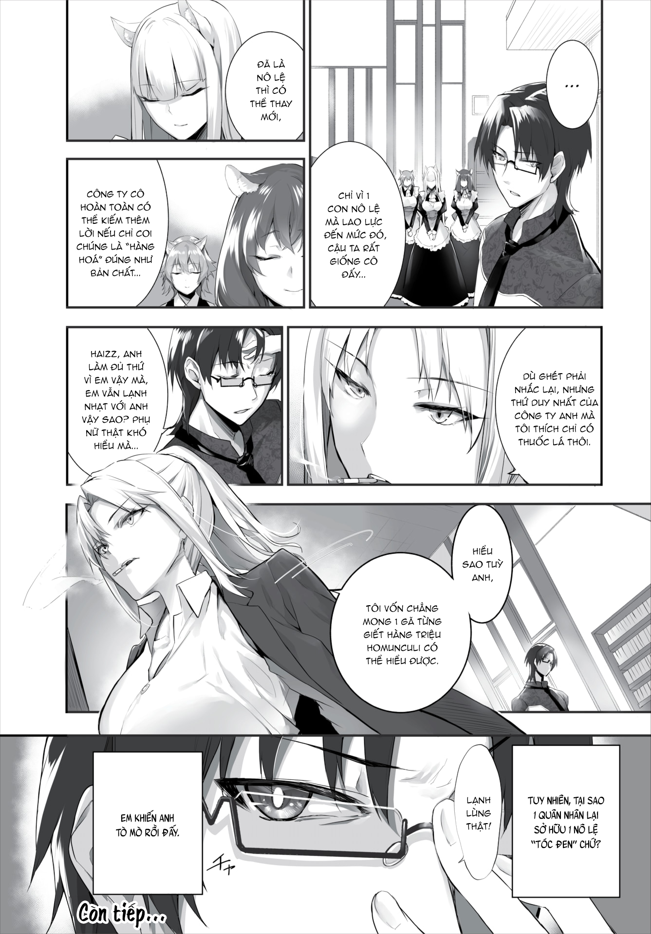 Đọc truyện hentai Nô lệ tai mèo - Chap 16