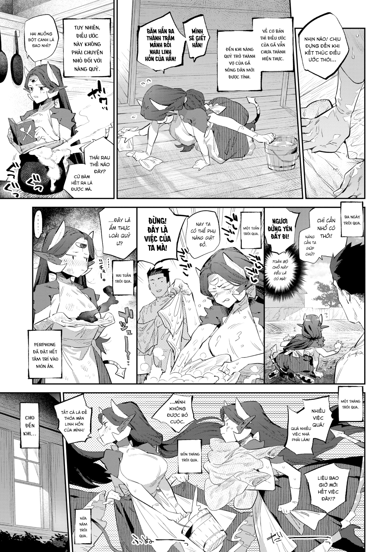 Đọc truyện hentai Otherworldly Maidens Series - The Demons Bridal Training