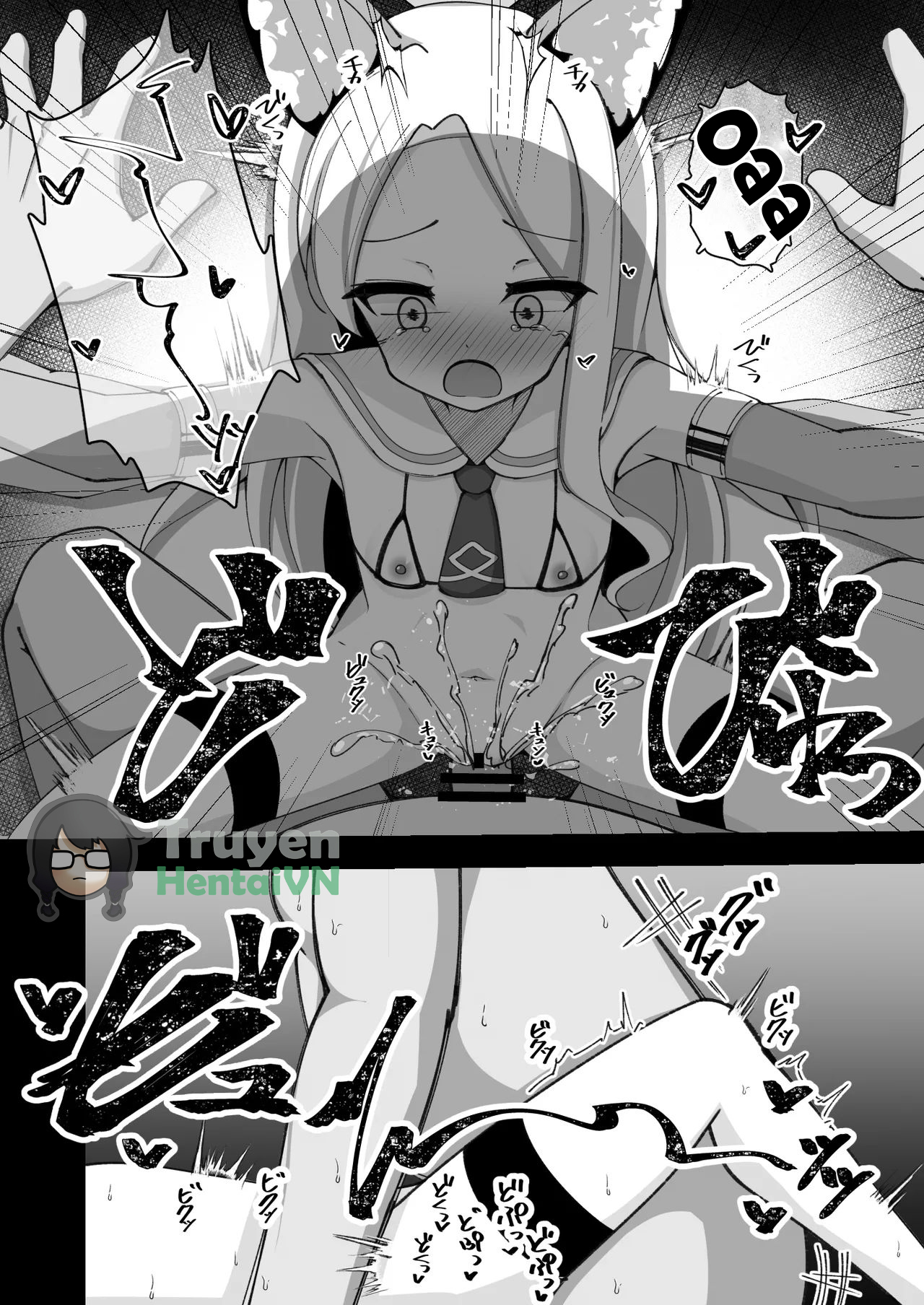 Đọc truyện hentai Eden Jouyaku no Uragawa de. (Blue Archive) - Oneshot