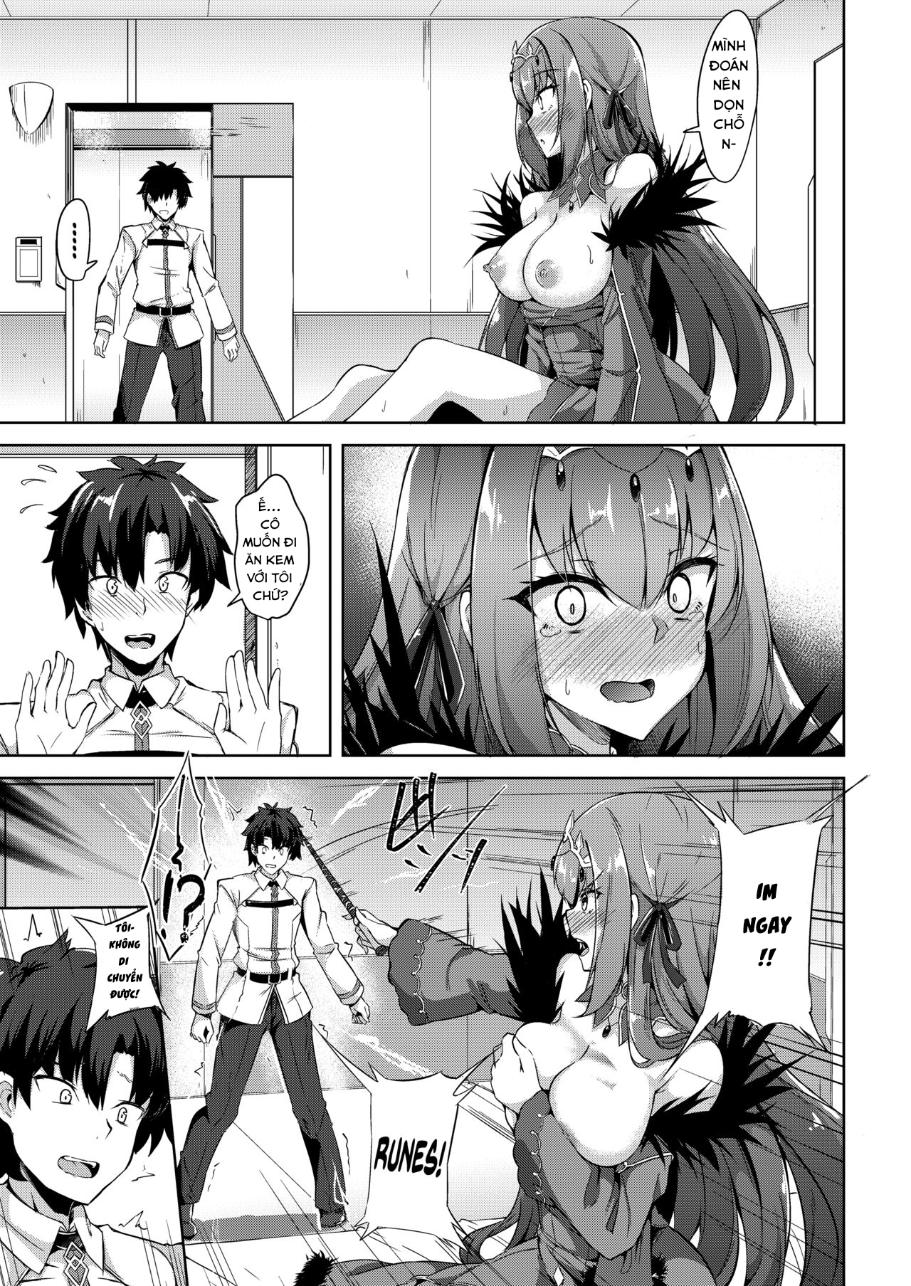 Đọc truyện hentai Scathach Shishou to Skadi-sama wa Ai ga Hoshii - Chap 1 [Gudao x Skadi]