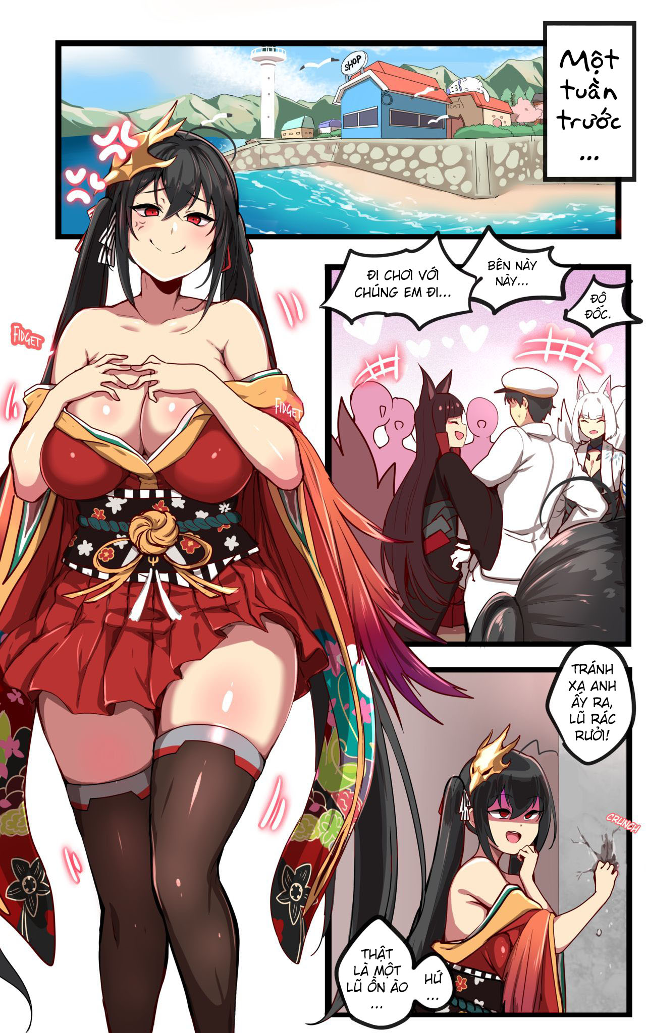 Đọc truyện hentai Kế hoạch của Taihou. - Oneshot