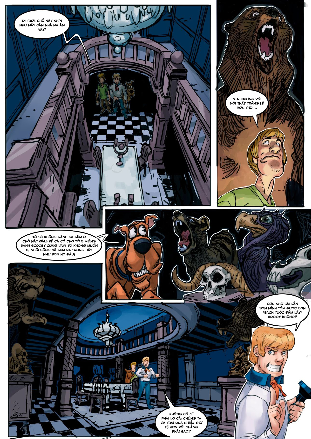 Đọc truyện hentai Scooby-Doo: Ngôi nhà ma ám - Oneshot