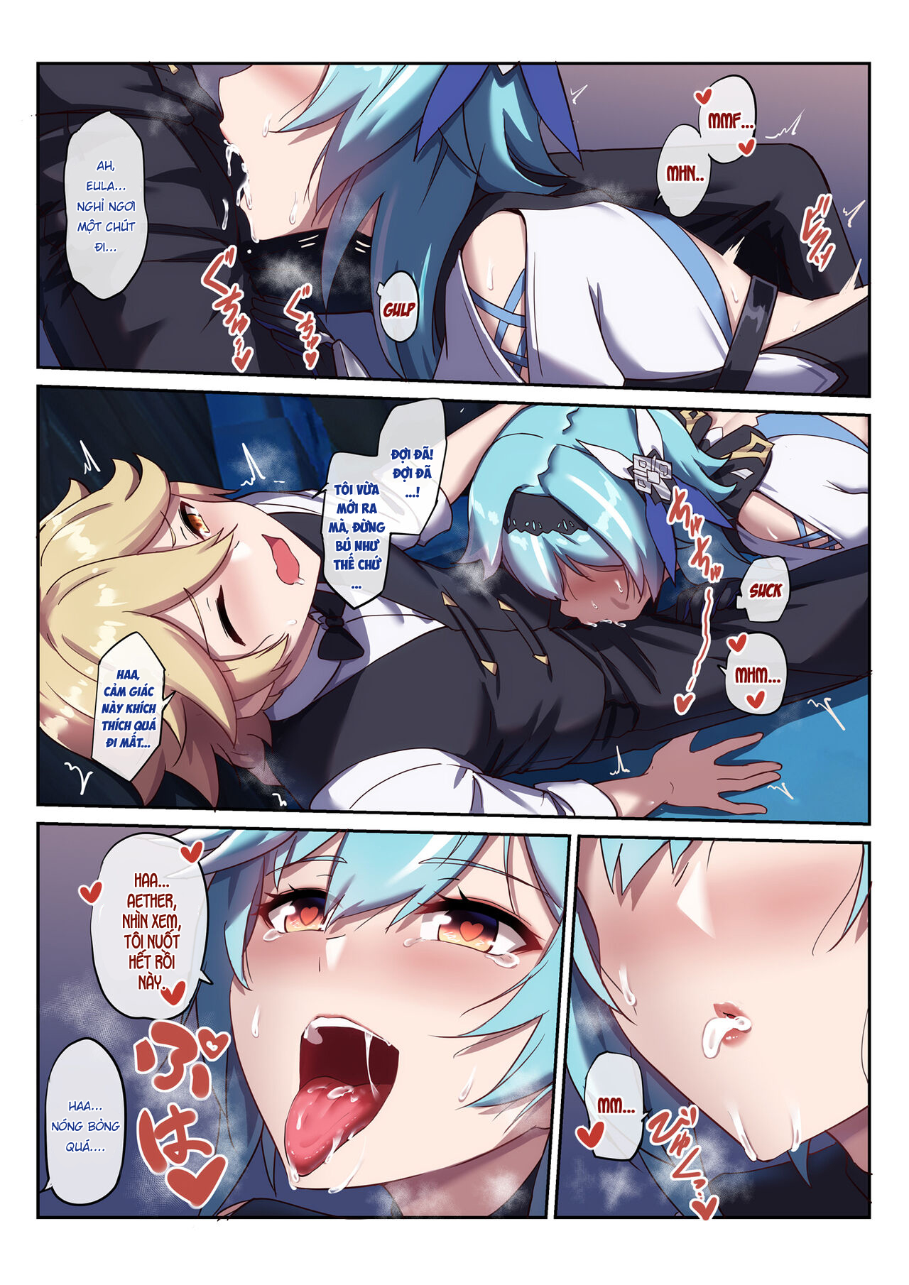 Đọc truyện hentai Eula say rượu - Oneshot nuột