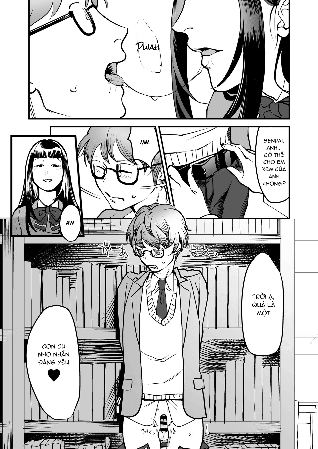 Đọc truyện hentai Boku wa Kouhai no Onahole - Oneshot