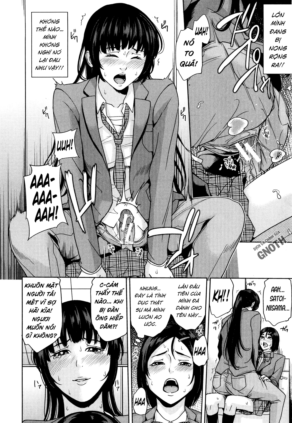 Đọc truyện hentai Quá trình sinh con của gia đình Amemiyakeno - Chap 2