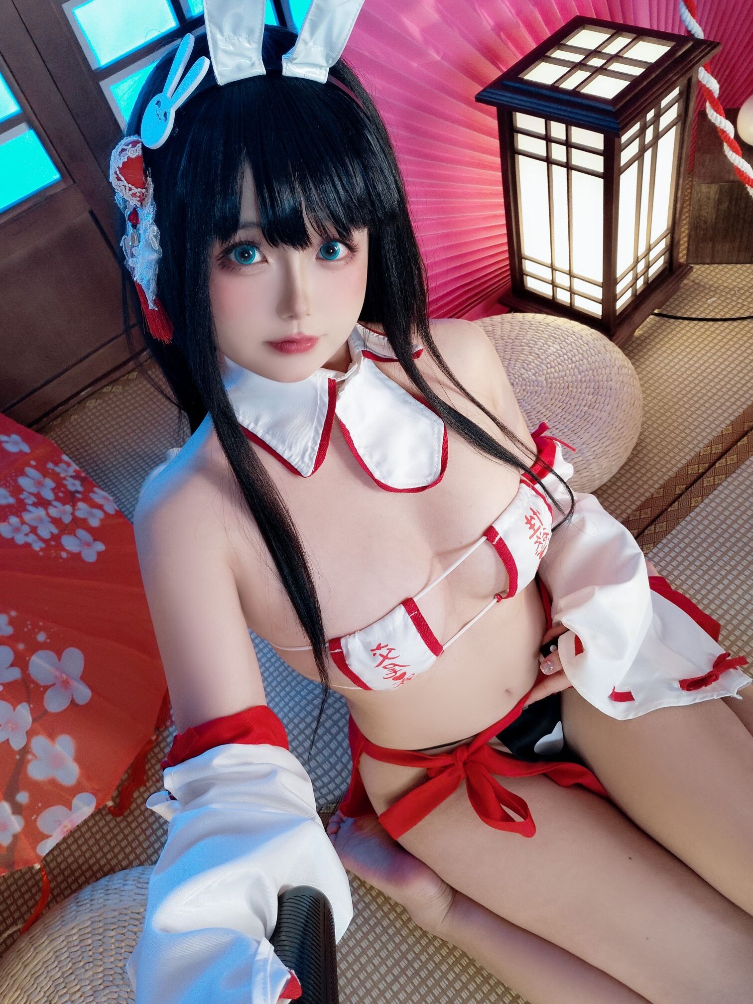 Đọc truyện hentai Tuyển tập Albums siêu phẩm Cosplay - Chap 1253 - Hina Kaoru - Ooyama Bunny Girl