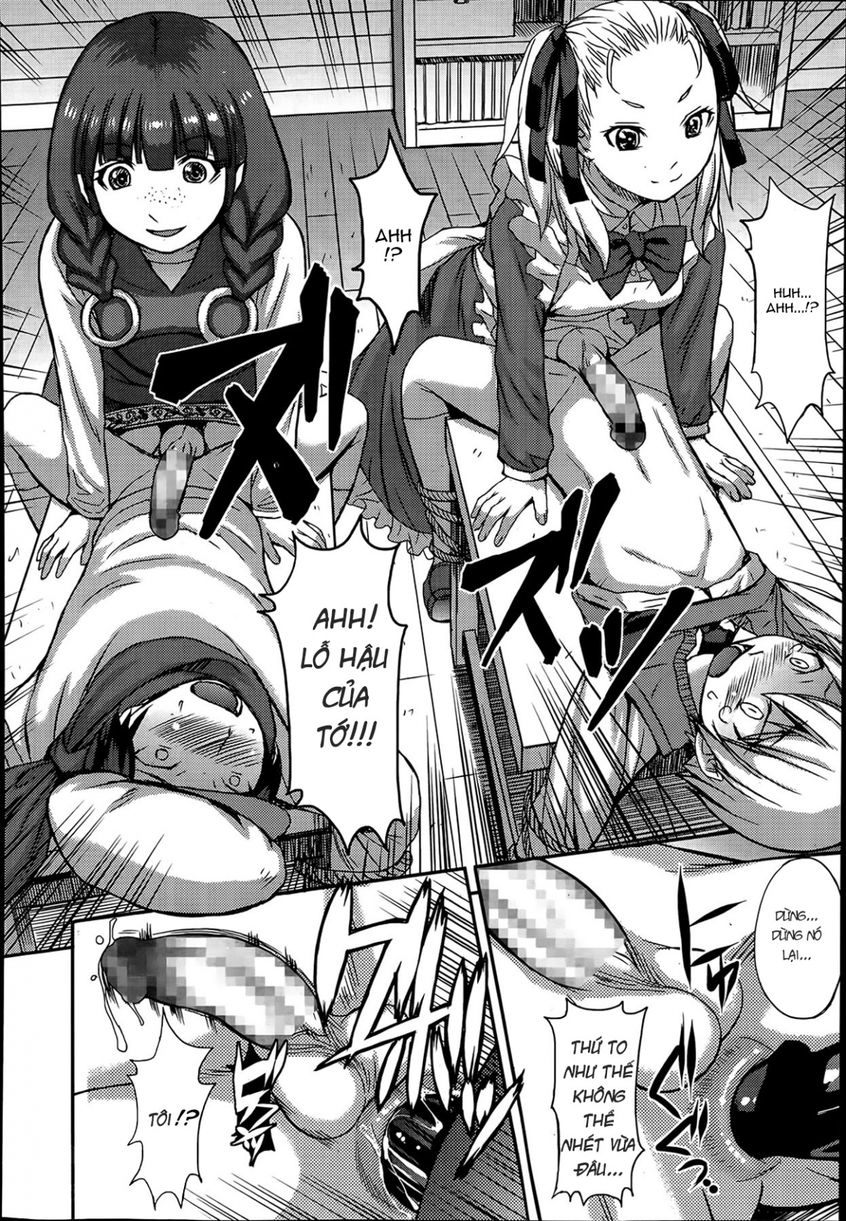 Đọc truyện hentai Tanoshii Shukuhaku Kenshuu - Oneshot