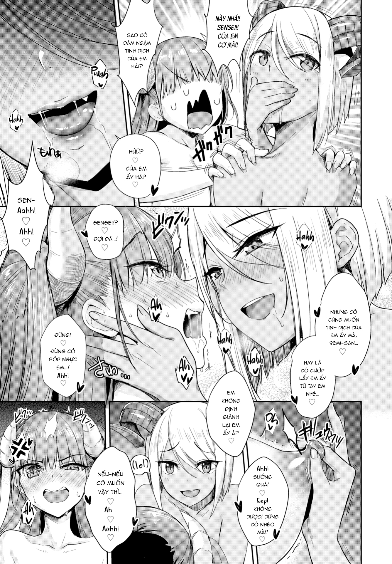 Đọc truyện hentai Hàng xóm của tôi là Succubus - Chap 5