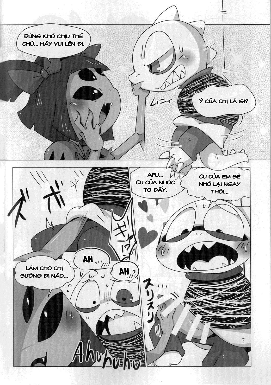 Đọc truyện hentai Guruguru Makimakid-kun (Undertale) - Oneshot