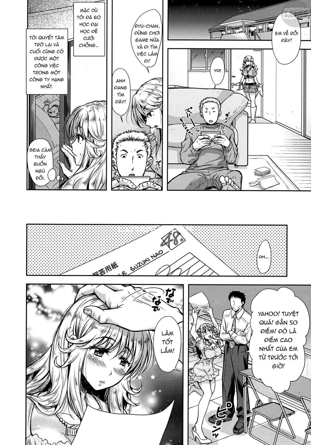 Đọc truyện hentai Khuôn mặt dâm đãng  và thực sự thèm tình - Chap 8 - END