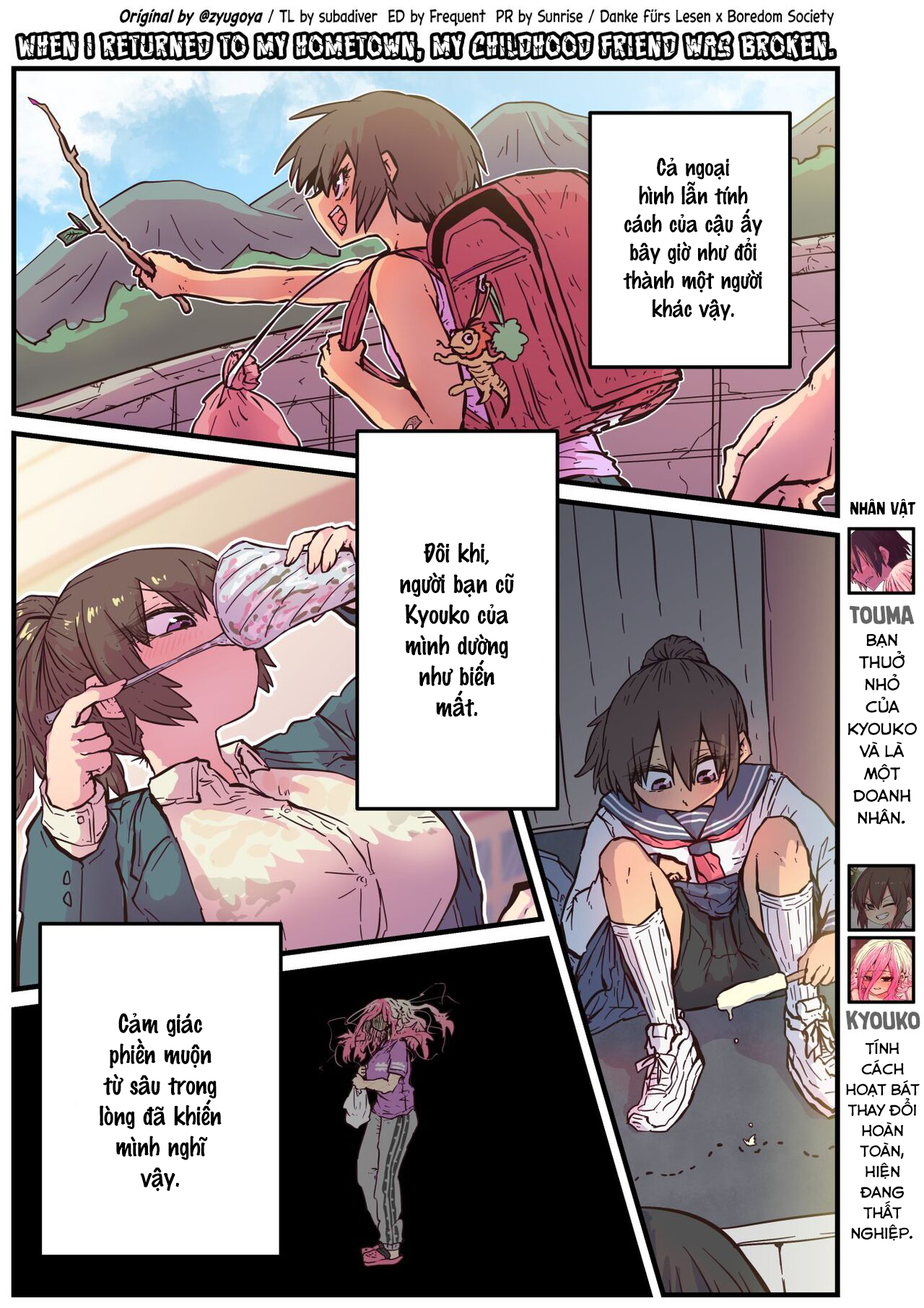 Đọc truyện hentai Về quê nhà bạn thời thơ ấu của tôi quá khác lạ... - Chap 3