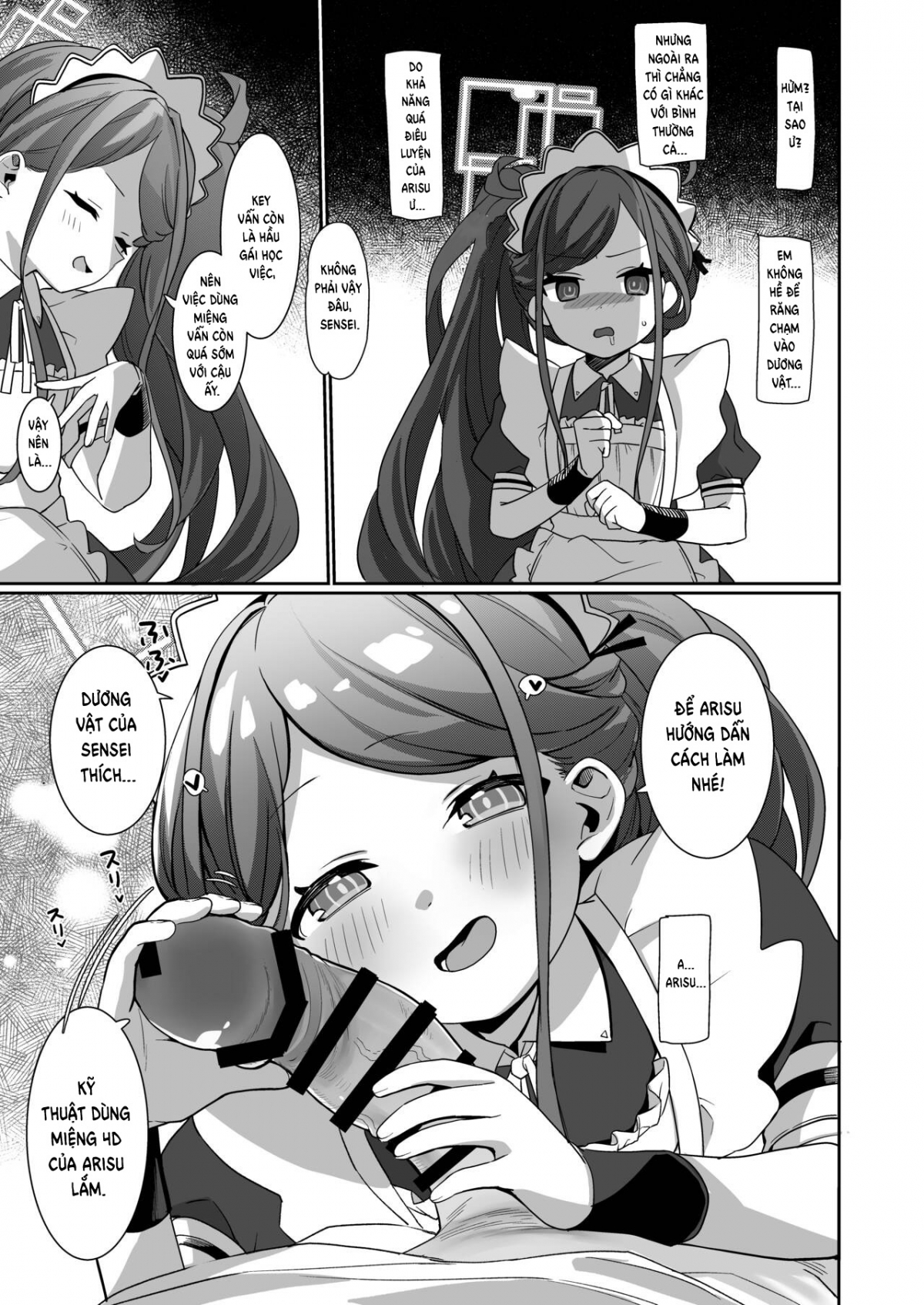 Đọc truyện hentai Gohoushi Maid ni Omakase! - Oneshot nứng