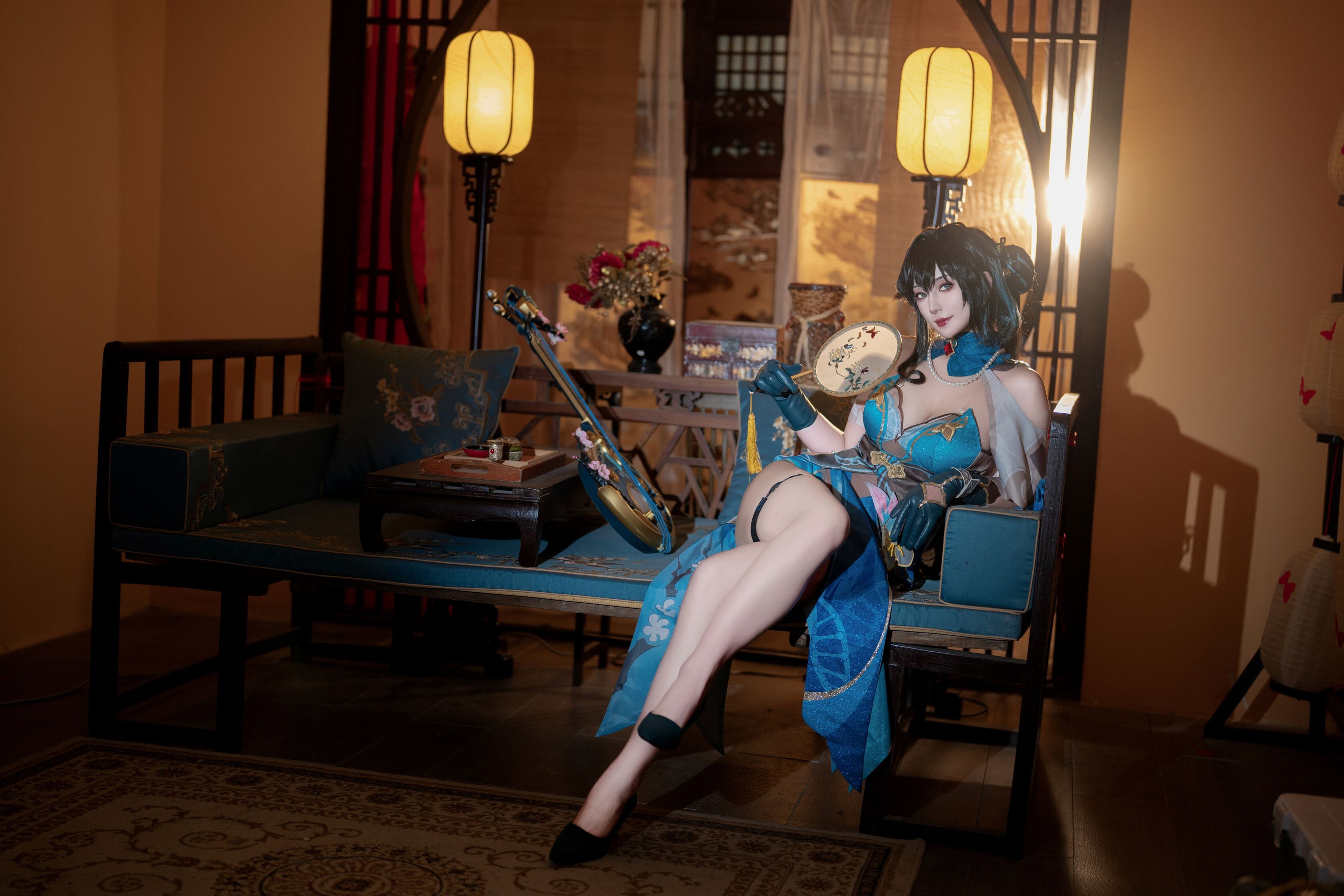 Đọc truyện hentai Tuyển tập Albums siêu phẩm Cosplay - Chap 1022 - Xinglan is Lanlan and calls her Lanmei - Collapse of the Star Sky Railway Ruan Mei