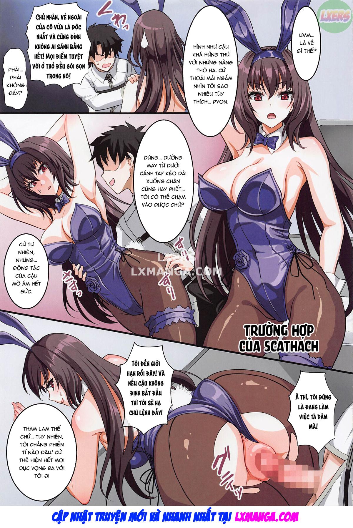 Đọc truyện hentai Chúng tôi nghe nói bạn thích những cô gái thỏ - Oneshot