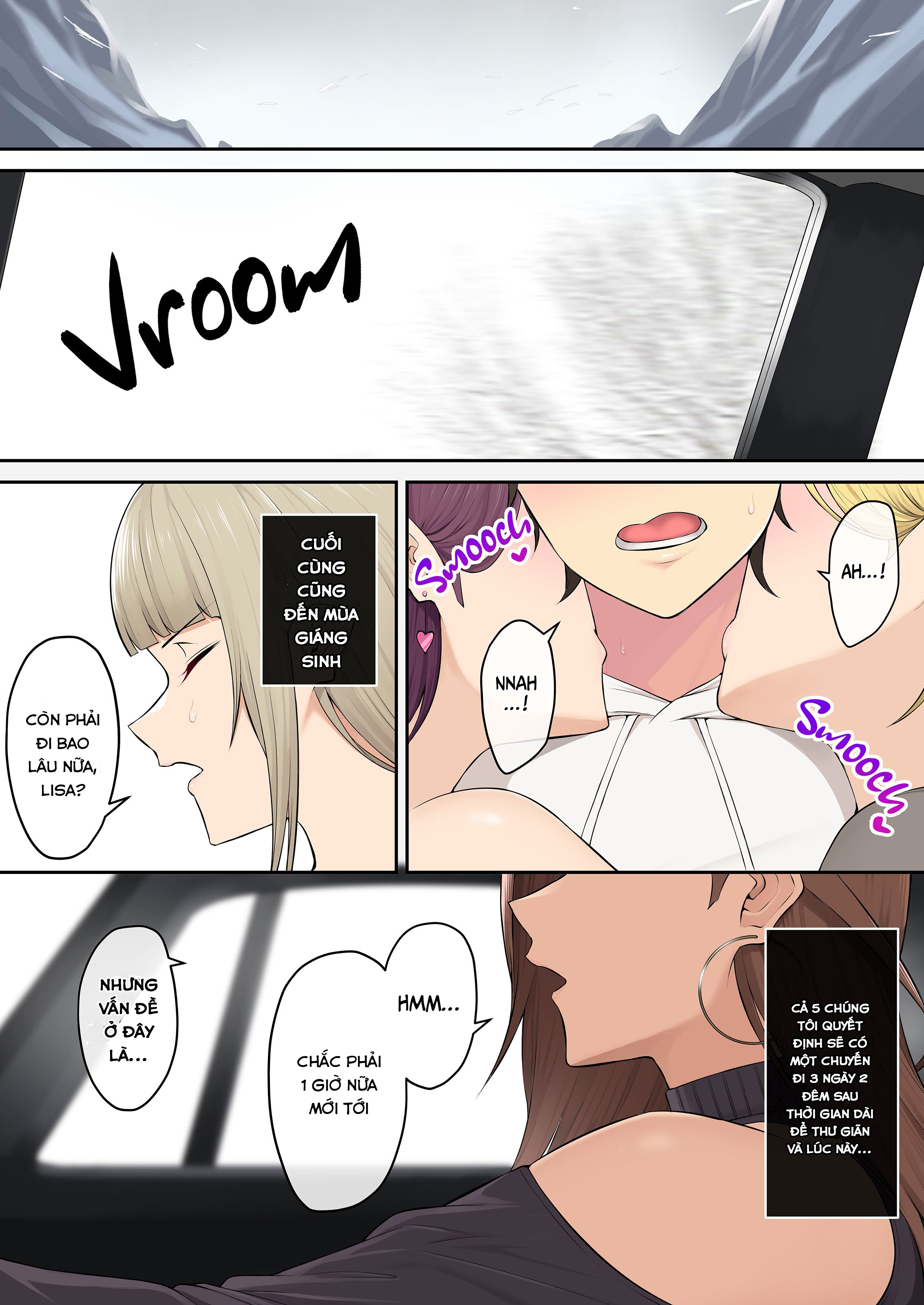 Đọc truyện hentai Imaizumi đưa cả bầy Gyaru về nhà mình - Chap 5