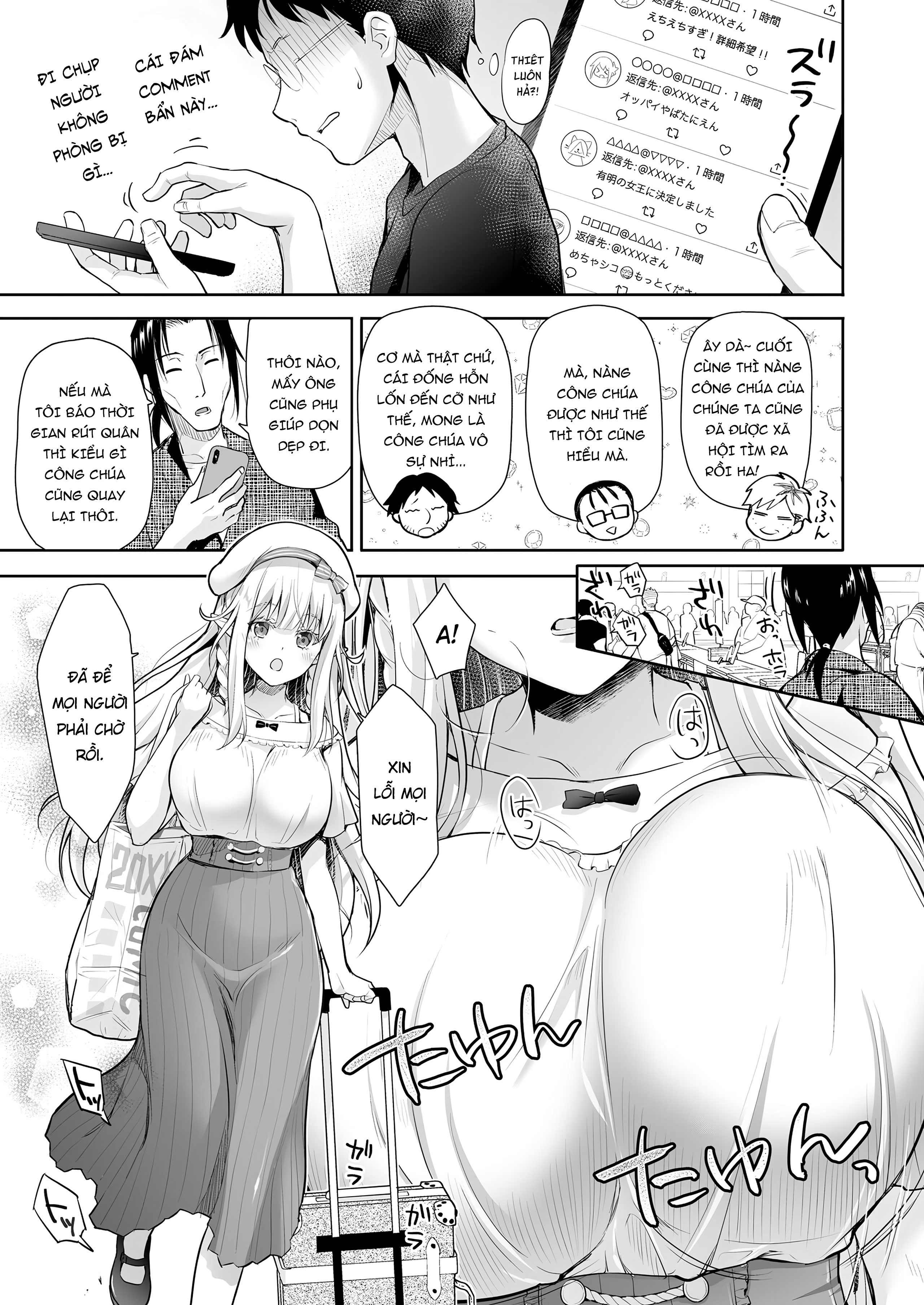 Đọc truyện hentai OtaCir no Elf Hime - Chap 3