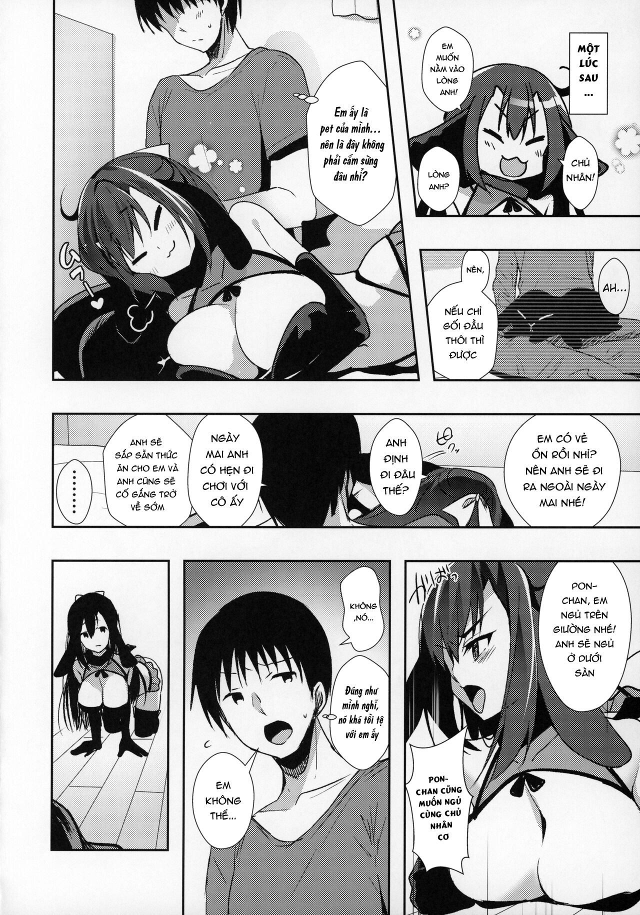 Đọc truyện hentai Có bạn gái phát, con pet của tôi trở thành succubus lúc nào không hay!! - Oneshot